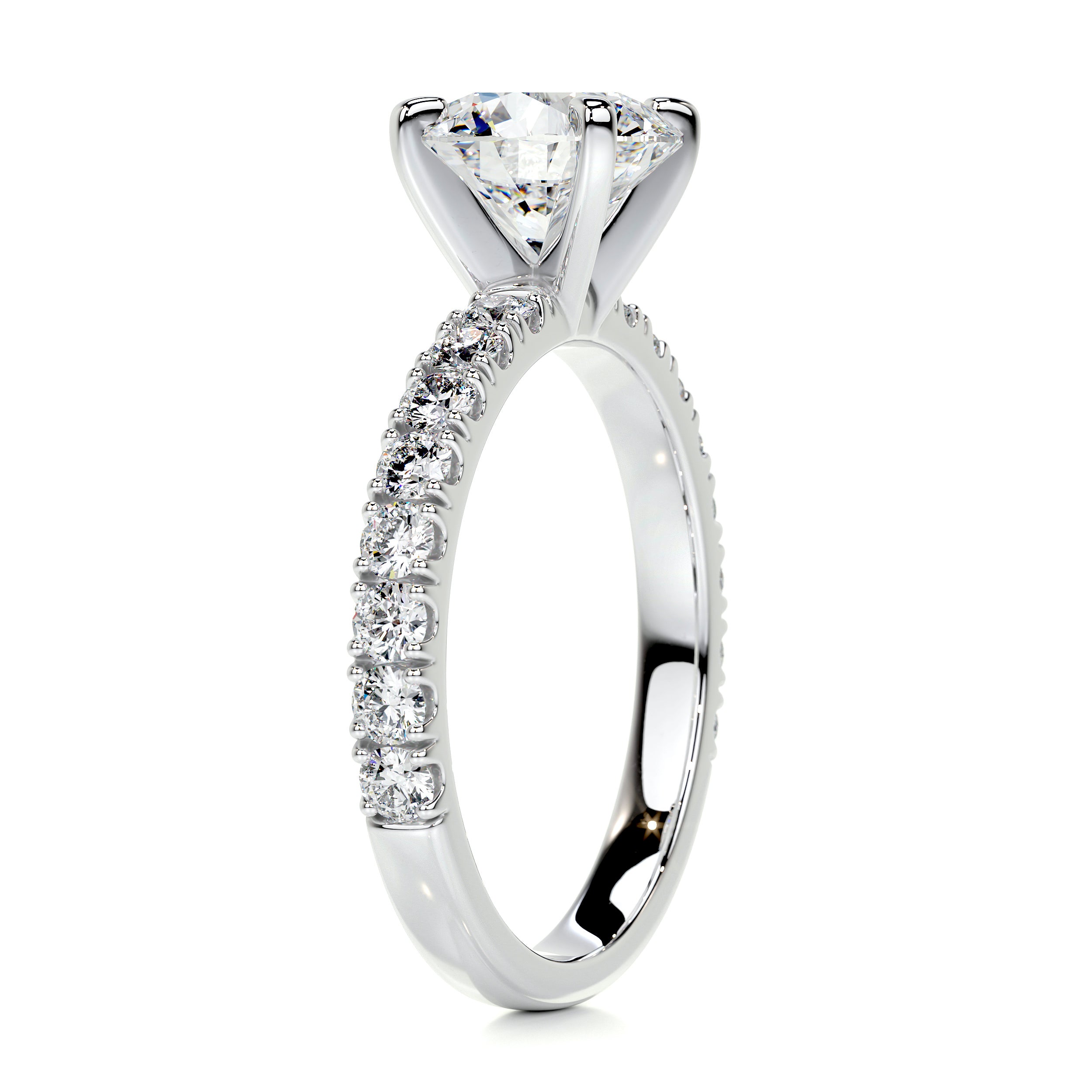 Alison Diamond Engagement Ring -Platinum