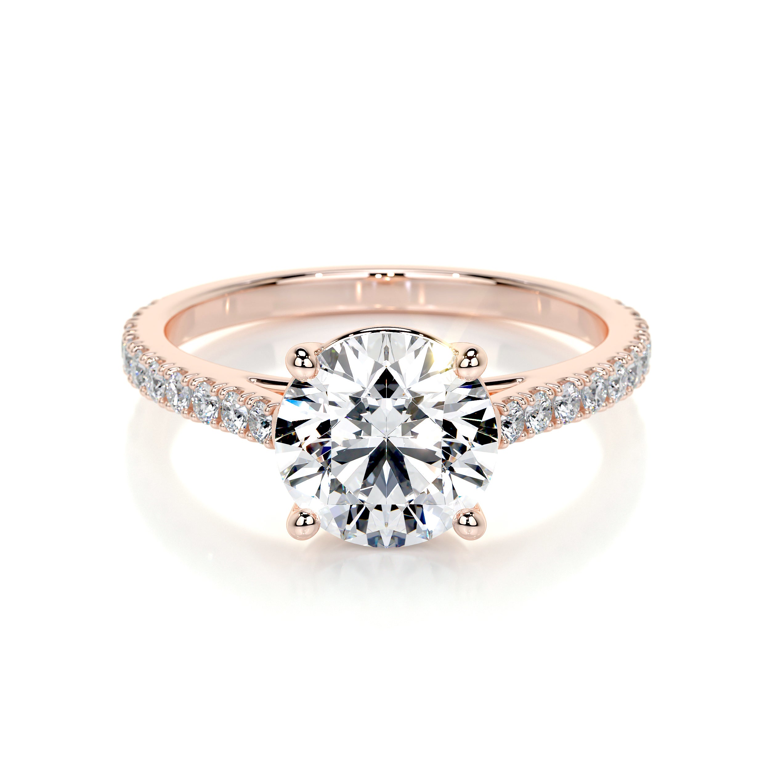 Anna Lab Grown Diamond Ring -14K Rose Gold