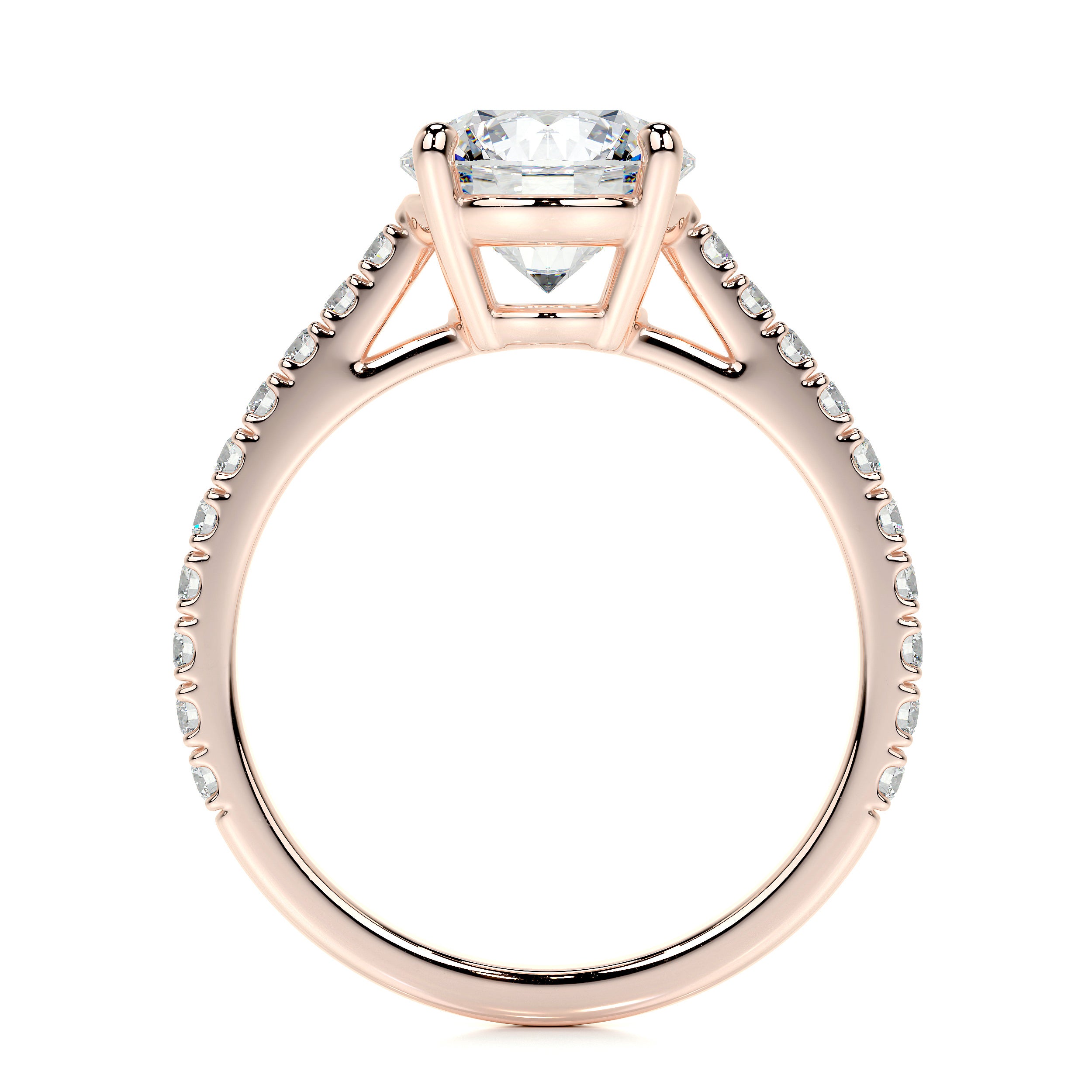 Anna Lab Grown Diamond Ring -14K Rose Gold