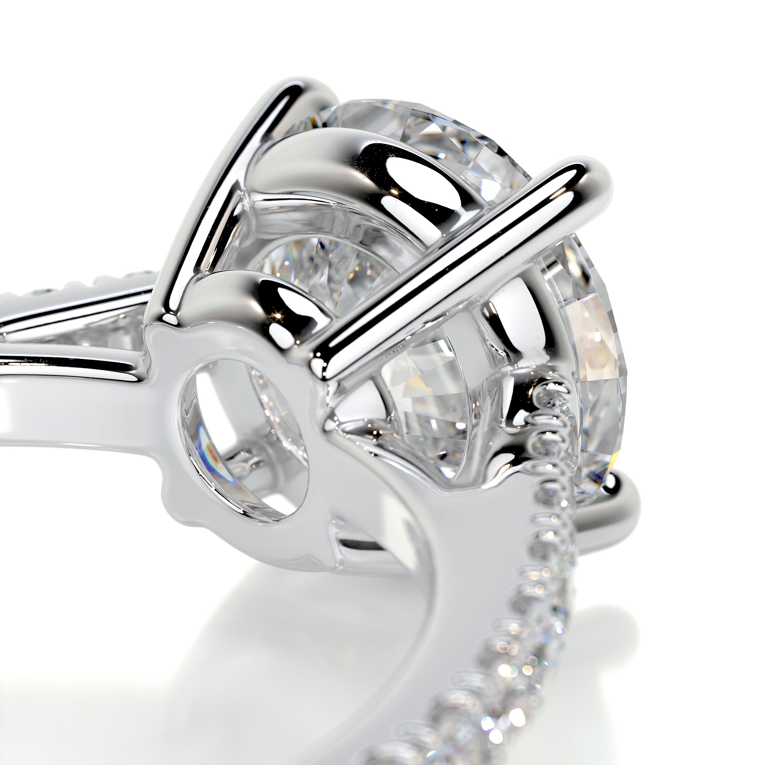 Anna Diamond Engagement Ring -Platinum