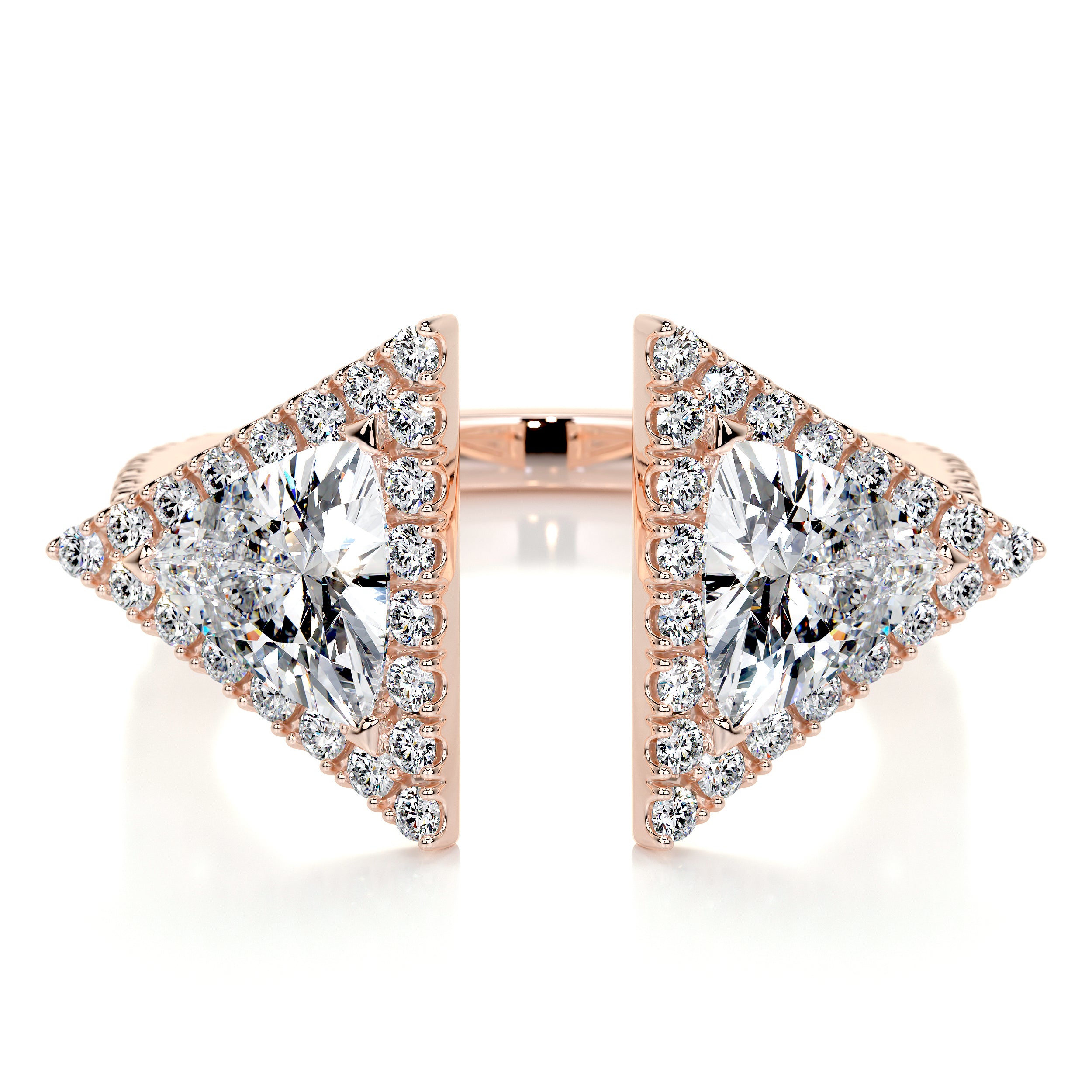 Jade Lab Grown Diamond Wedding Ring (1.5 carat) -14K Rose Gold