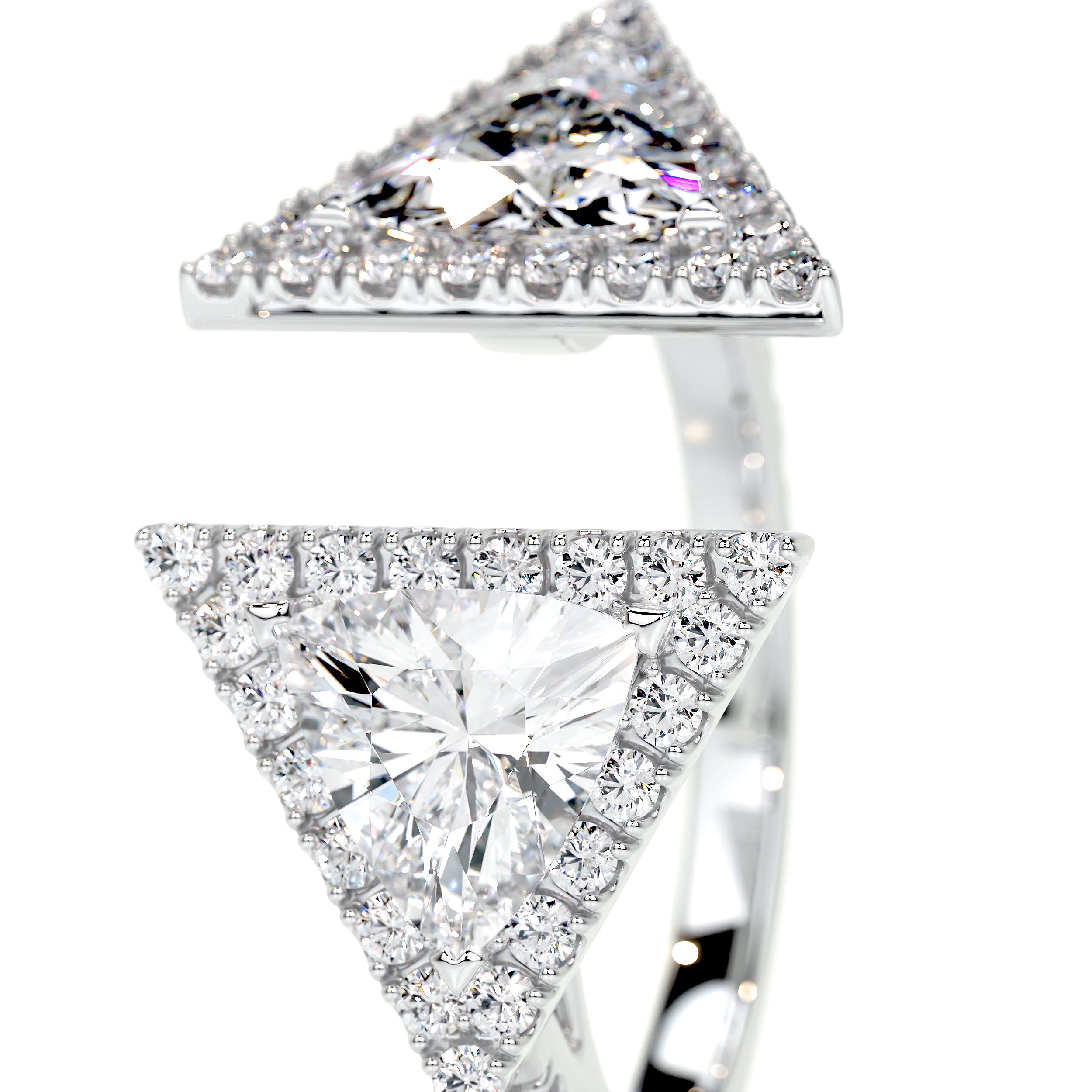 Jade Lab Grown Diamond Wedding Ring (1.5 carat) -Platinum