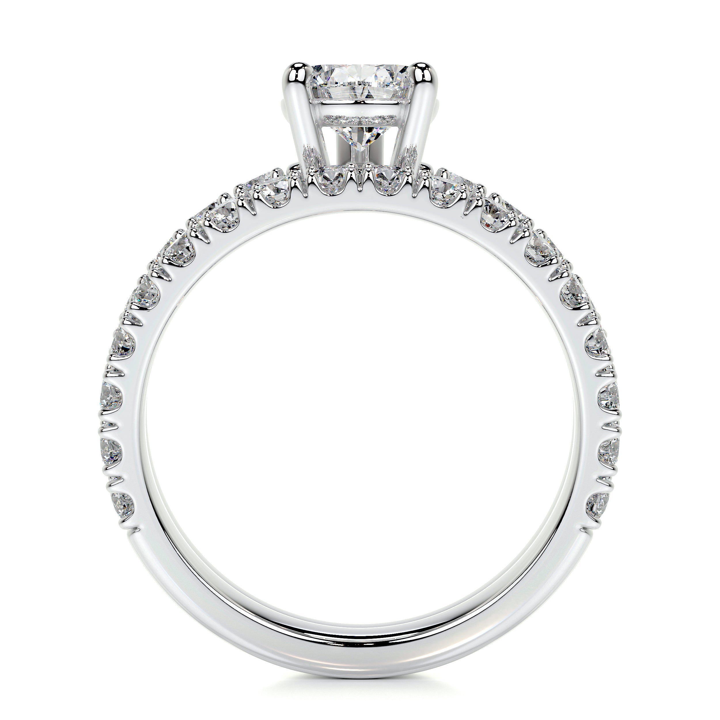 Hailey Lab Grown Diamond Bridal Set   (2.5 Carat) -Platinum