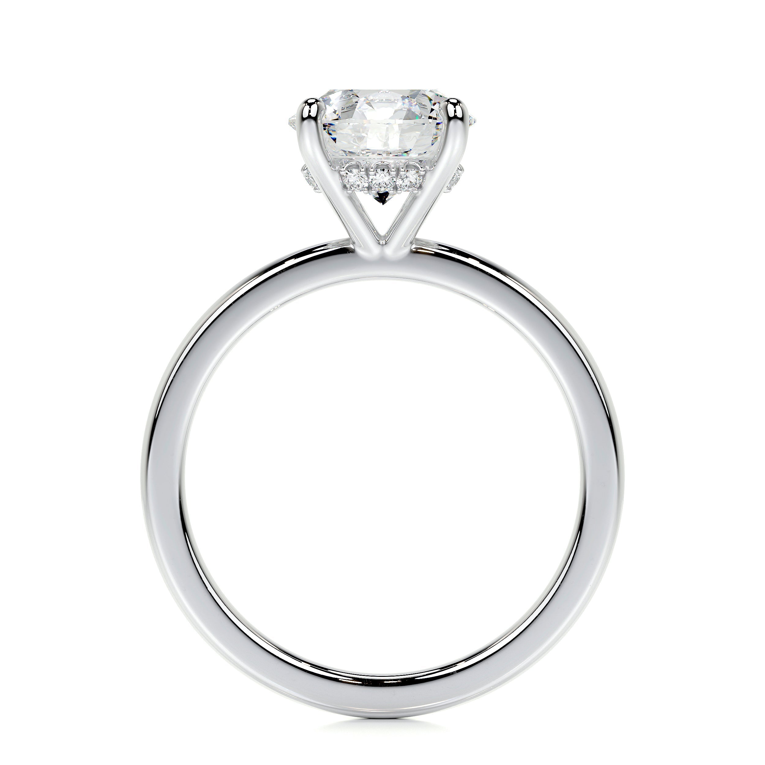 Cynthia Lab Grown Diamond Ring (2.1 Carat) -14K White Gold