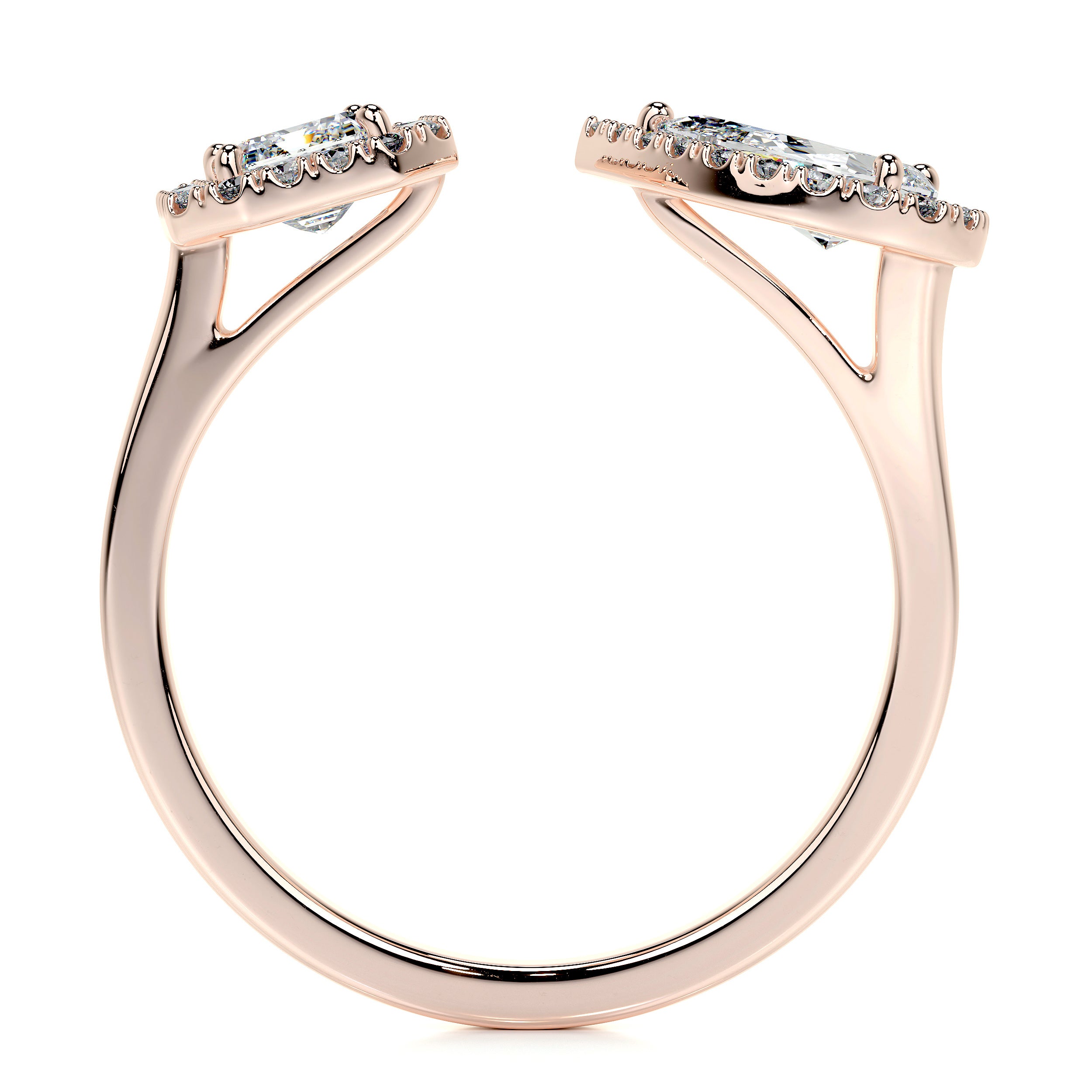 Edith Lab Grown Diamond Wedding Ring (1.2 Carat) -14K Rose Gold