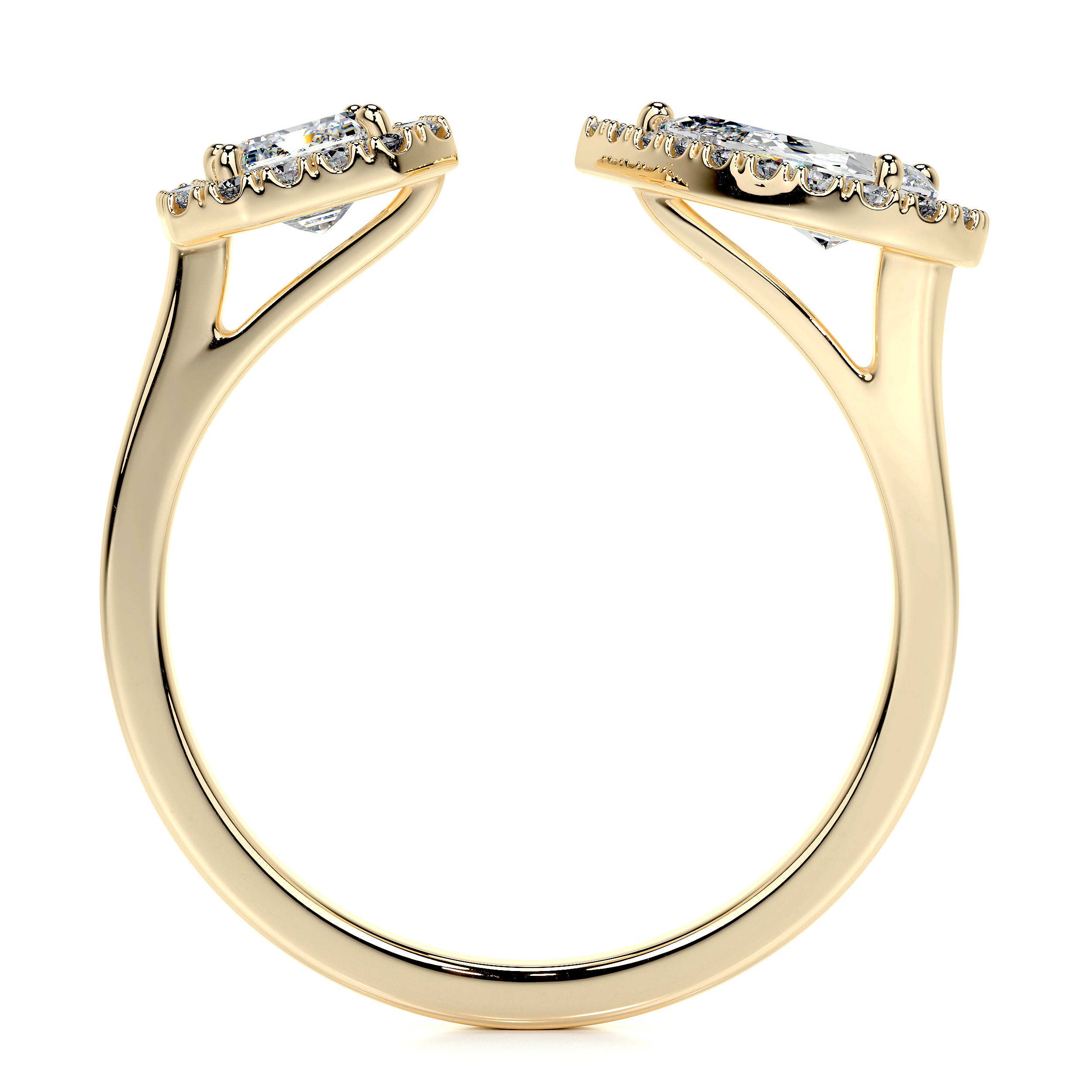 Edith Lab Grown Diamond Wedding Ring (1.2 Carat) -18K Yellow Gold