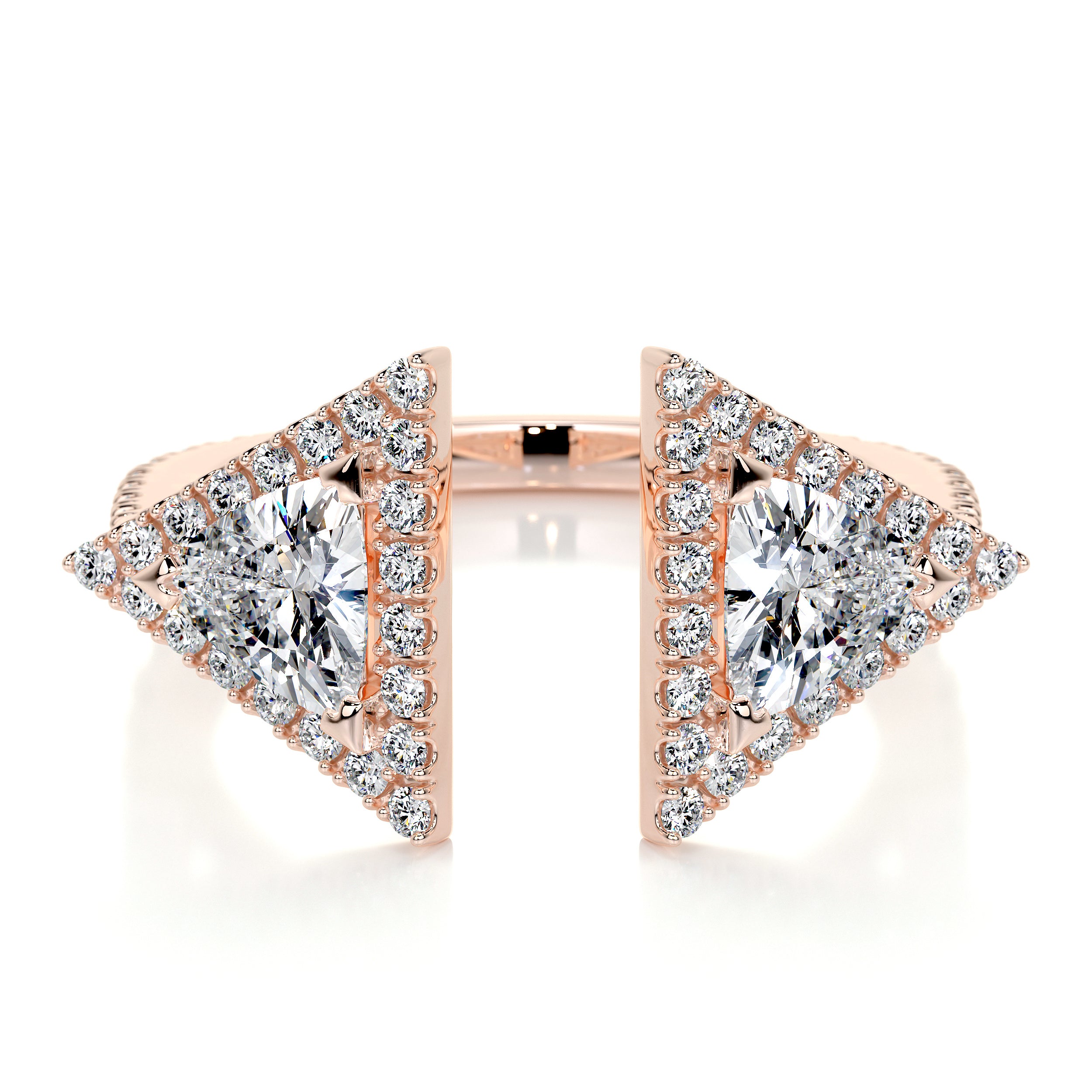 Olivia Lab Grown Diamond Wedding Ring (1 carat) -14K Rose Gold