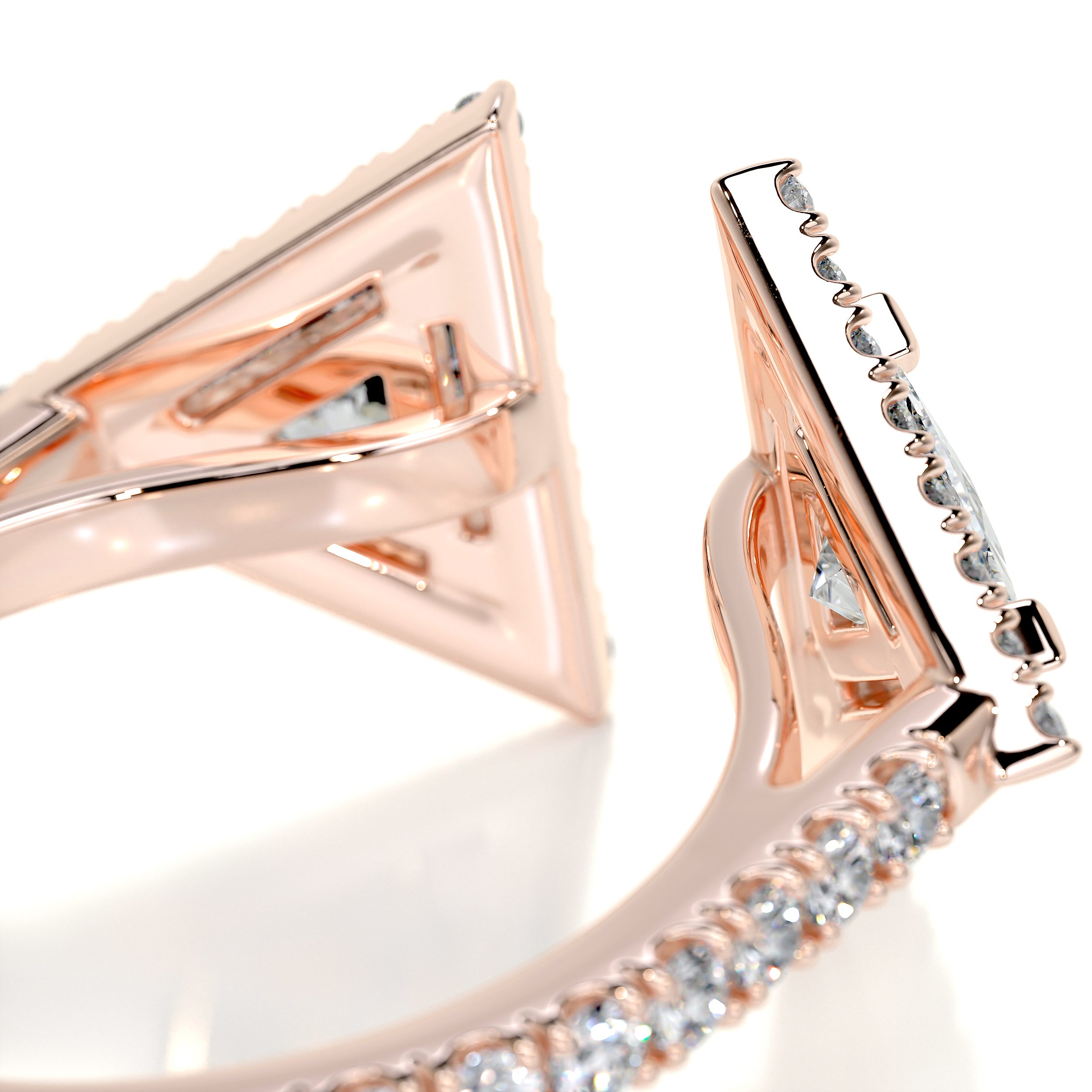 Olivia Fashion Diamond Ring (1 carat) -14K Rose Gold