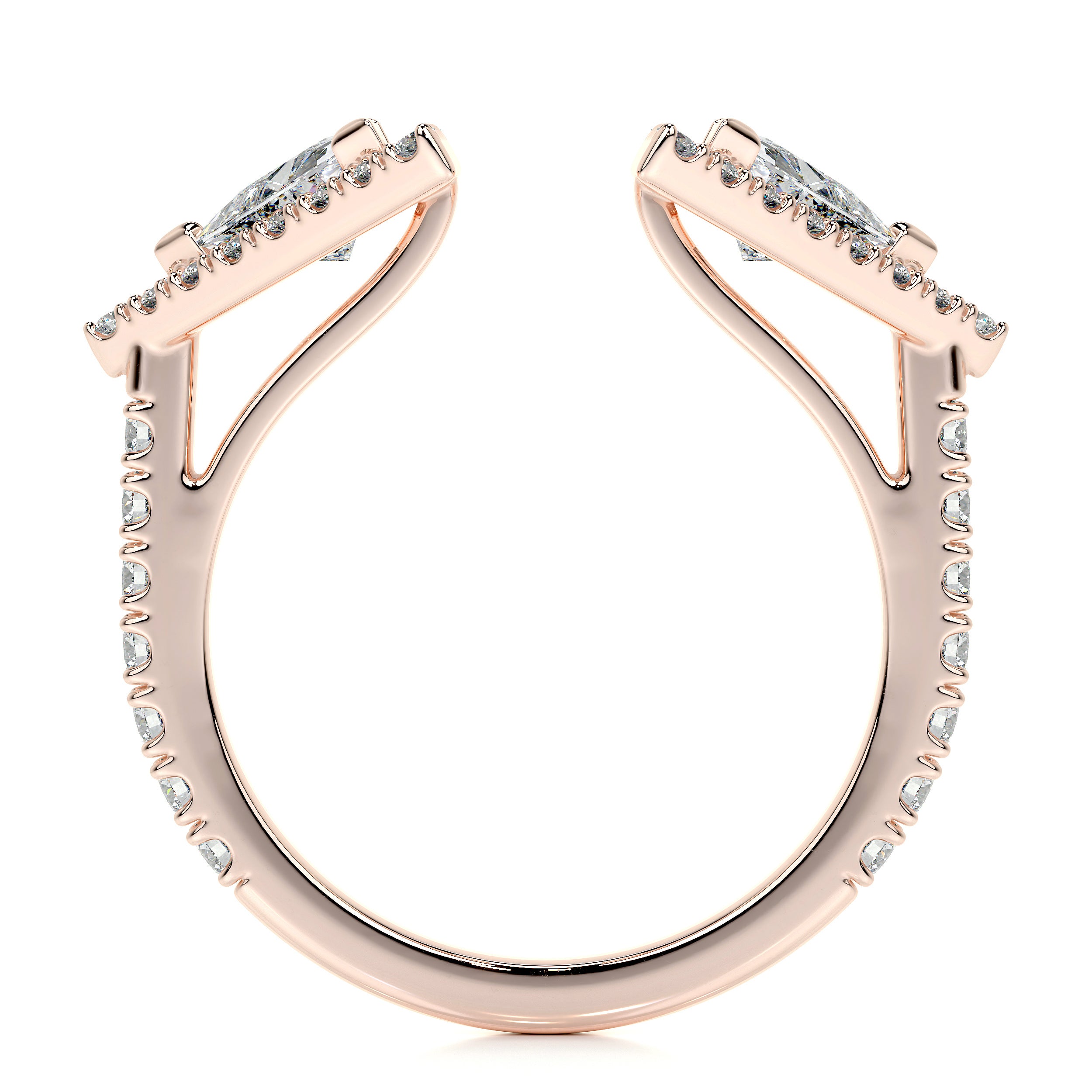 Olivia Lab Grown Diamond Wedding Ring (1 carat) -14K Rose Gold