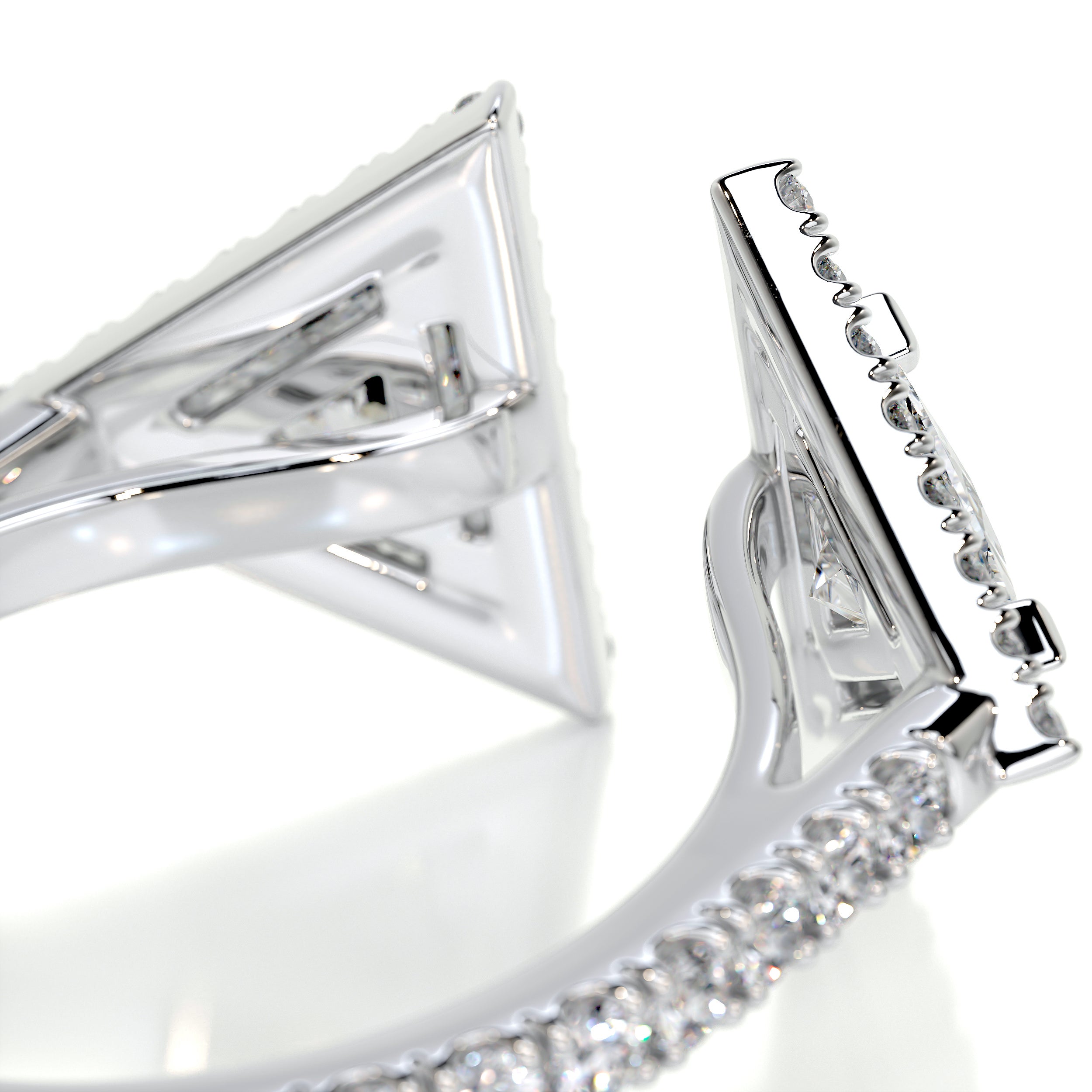Olivia Fashion Diamond Ring   (1 carat) -14K White Gold