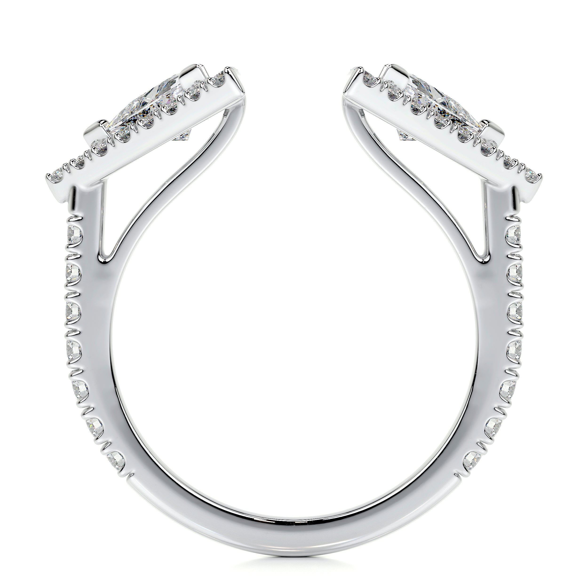 Olivia Lab Grown Diamond Wedding Ring (1 carat) -Platinum
