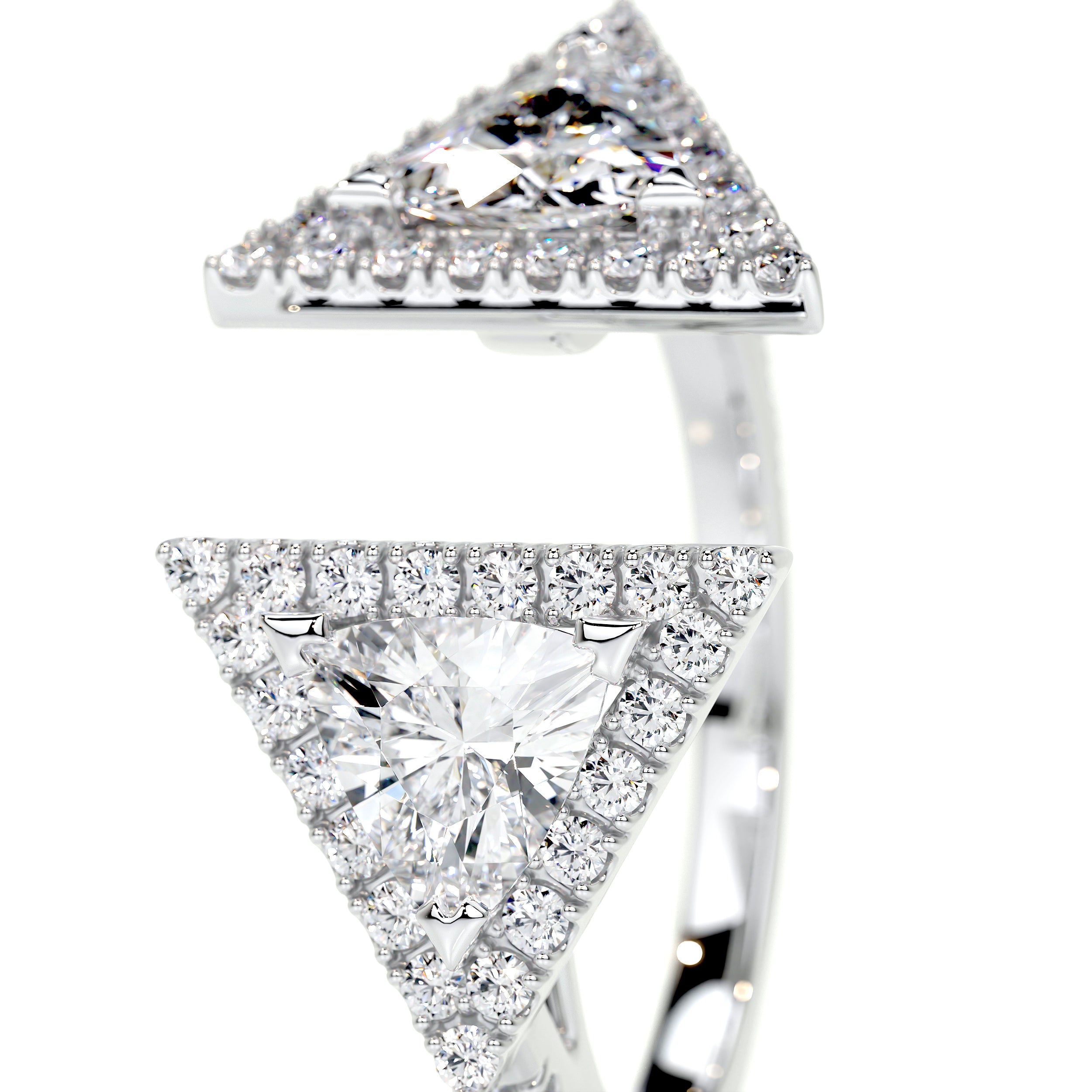 Olivia Lab Grown Diamond Wedding Ring (1 carat) -18K White Gold