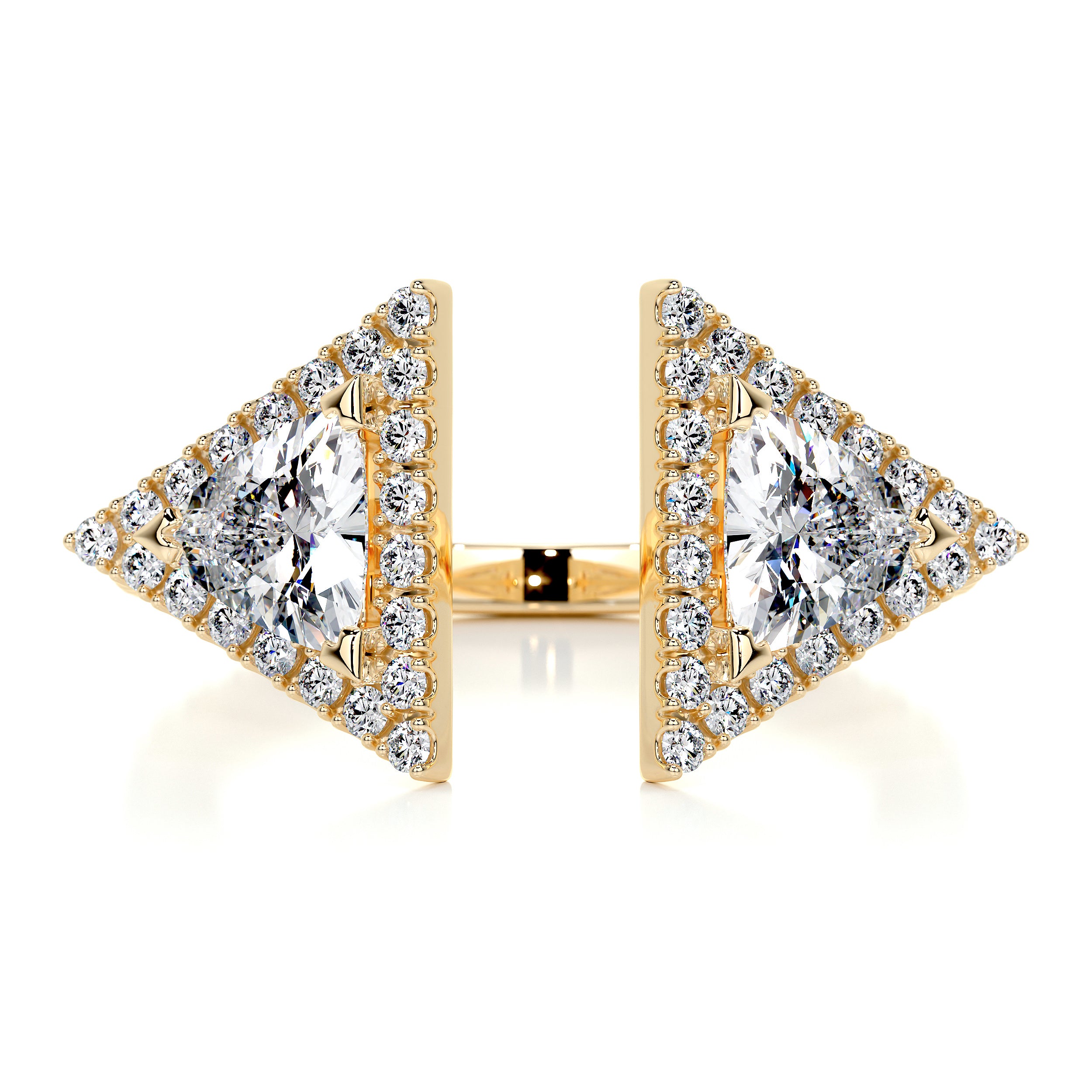 Olivia Fashion Diamond Ring (1 carat) -18K Yellow Gold