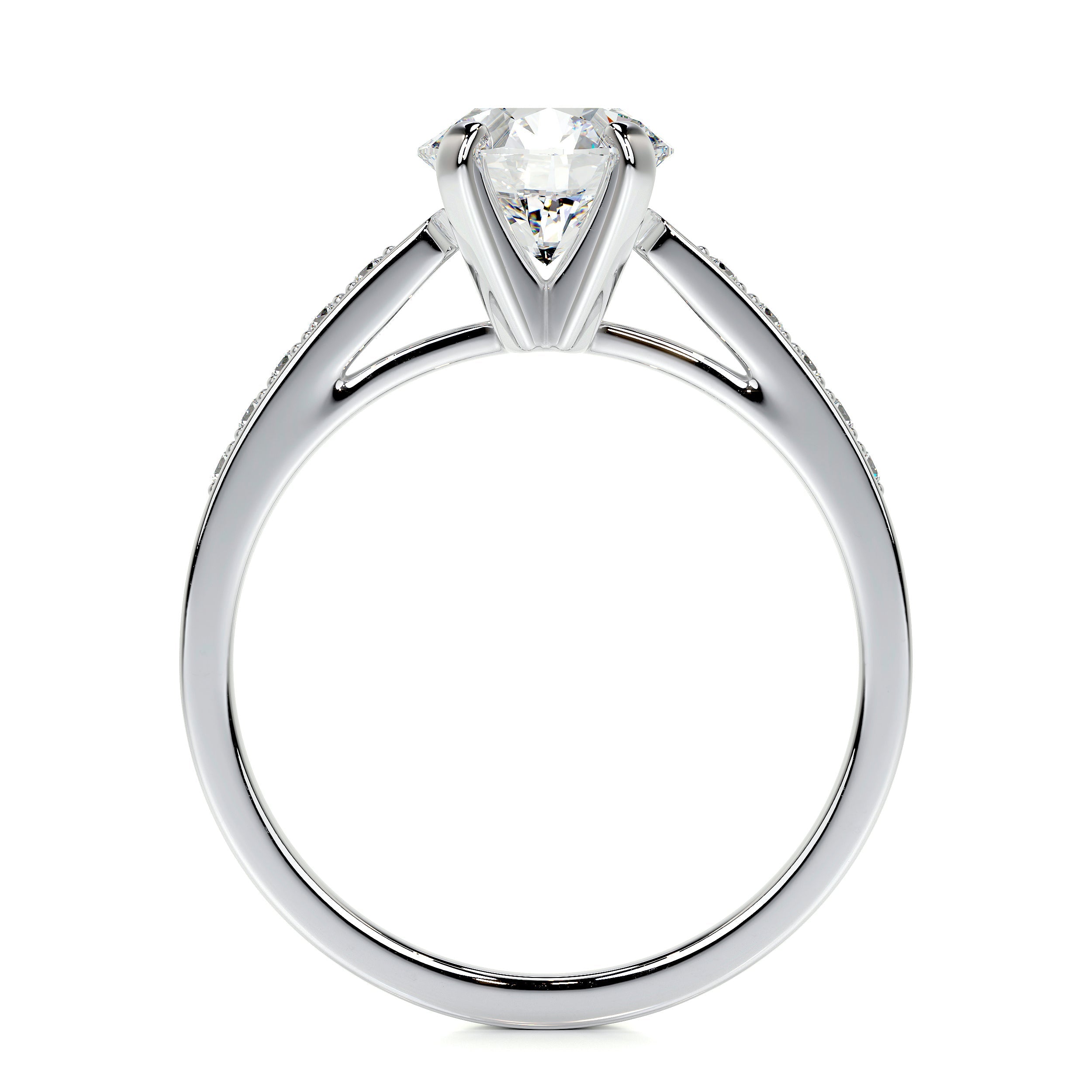 Margaret Lab Grown Diamond Ring (1.35 Carat) -14K White Gold