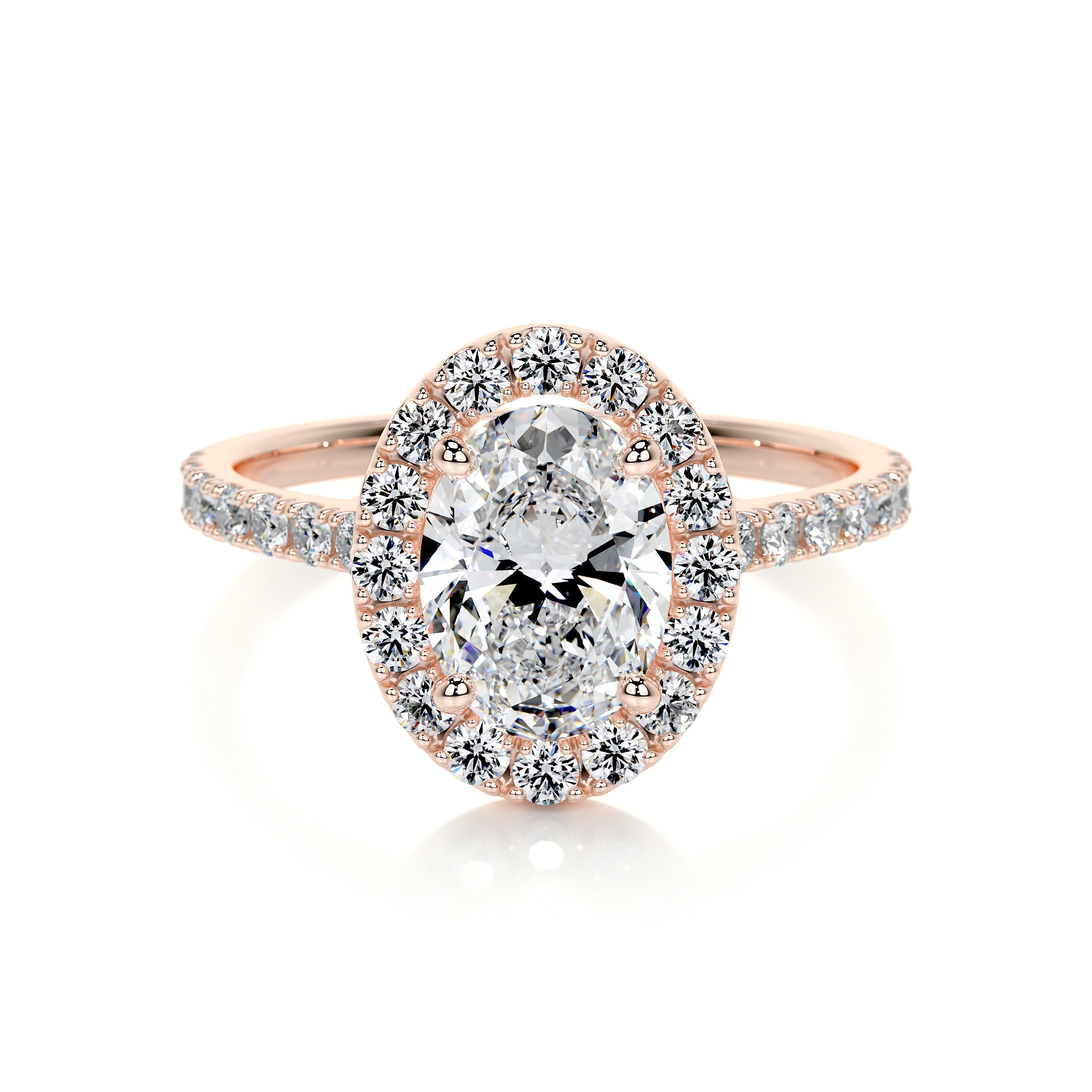 Maria Lab Grown Diamond Ring (1.3 Carat) - 14K Rose Gold