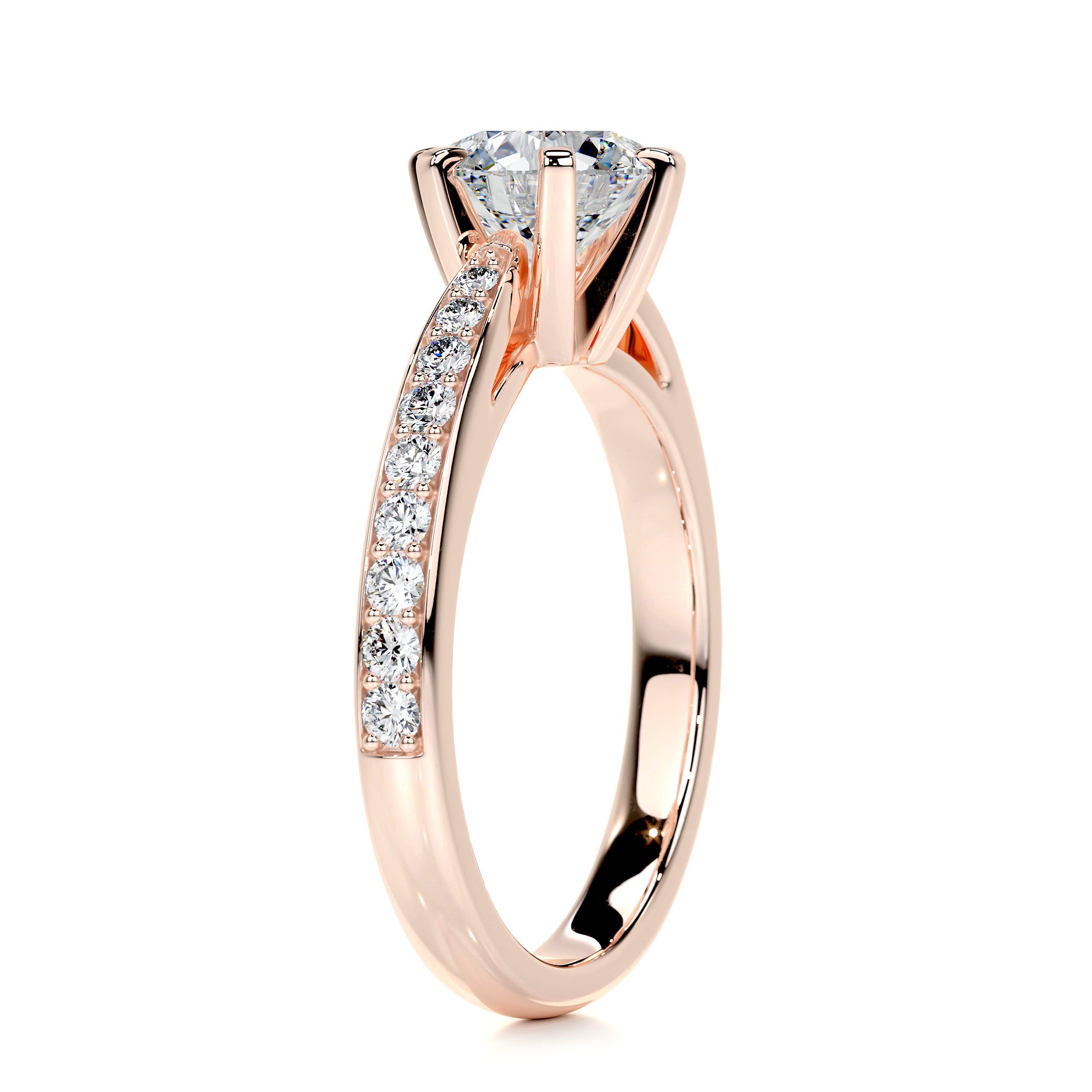 Talia Diamond Engagement Ring - 14K Rose Gold