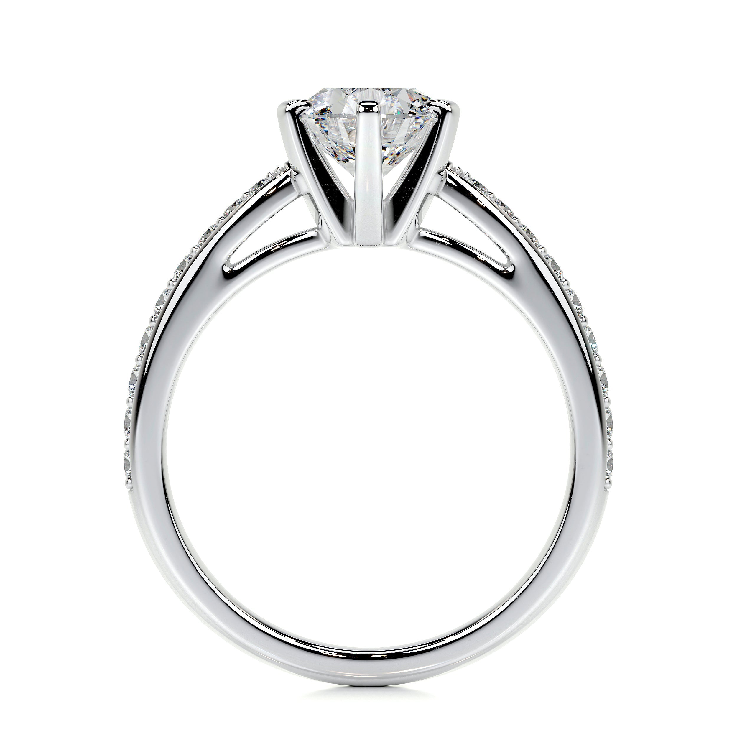 Talia Lab Grown Diamond Ring - 14K White Gold