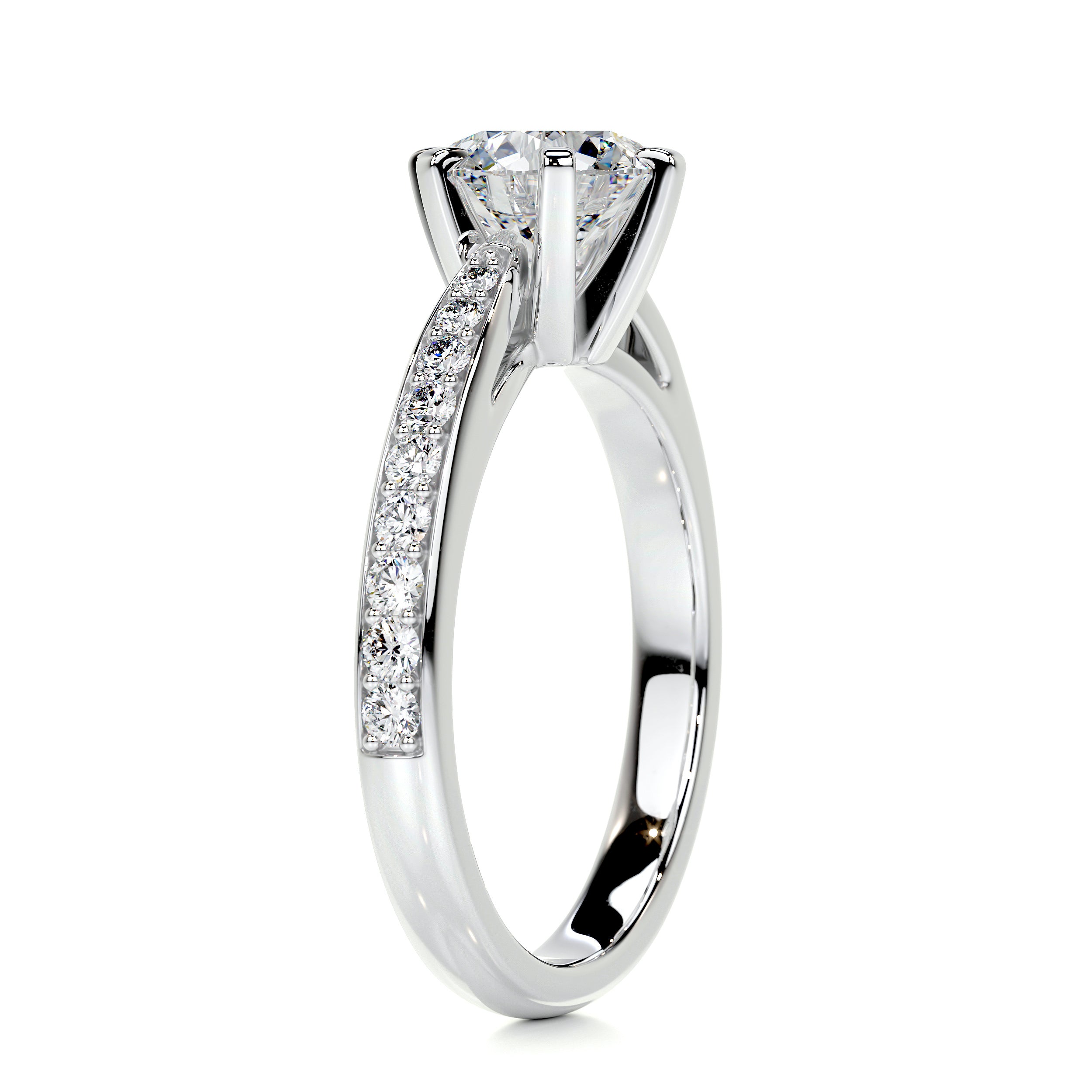 Talia Diamond Engagement Ring - Platinum