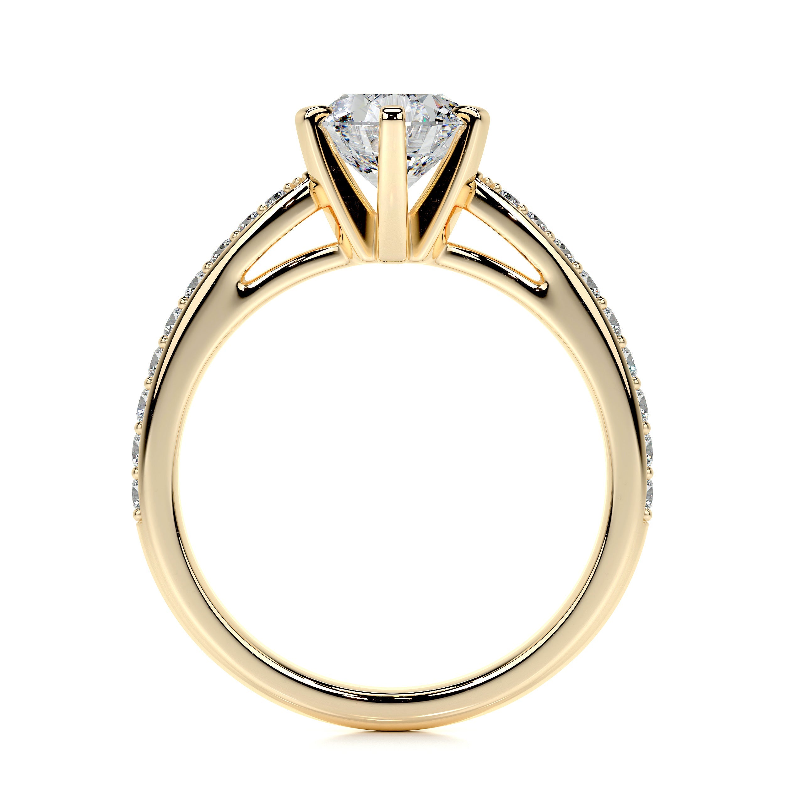 Talia Lab Grown Diamond Ring - 18K Yellow Gold