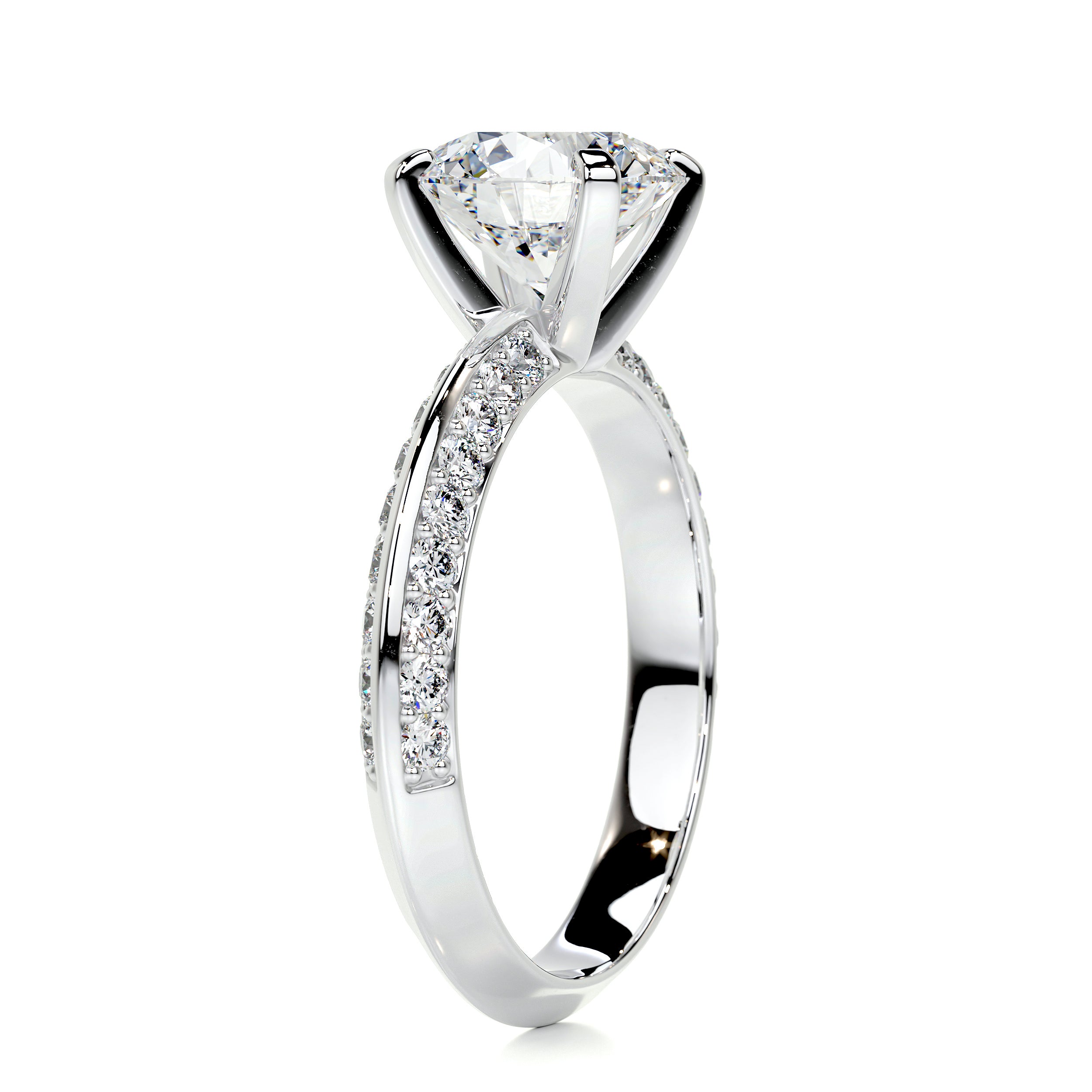 Ariana Diamond Engagement Ring -Platinum