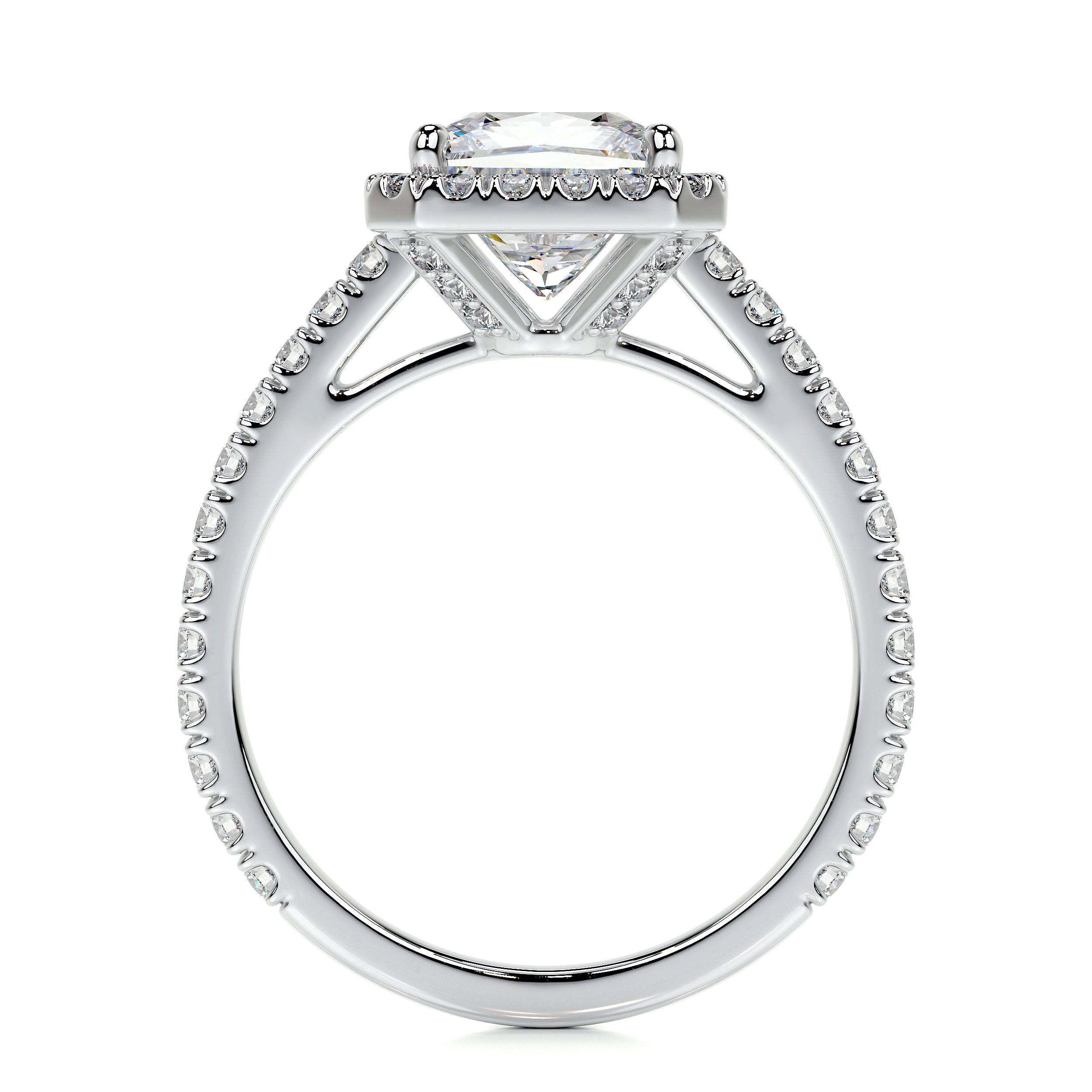 Selena Lab Grown Diamond Ring -Platinum