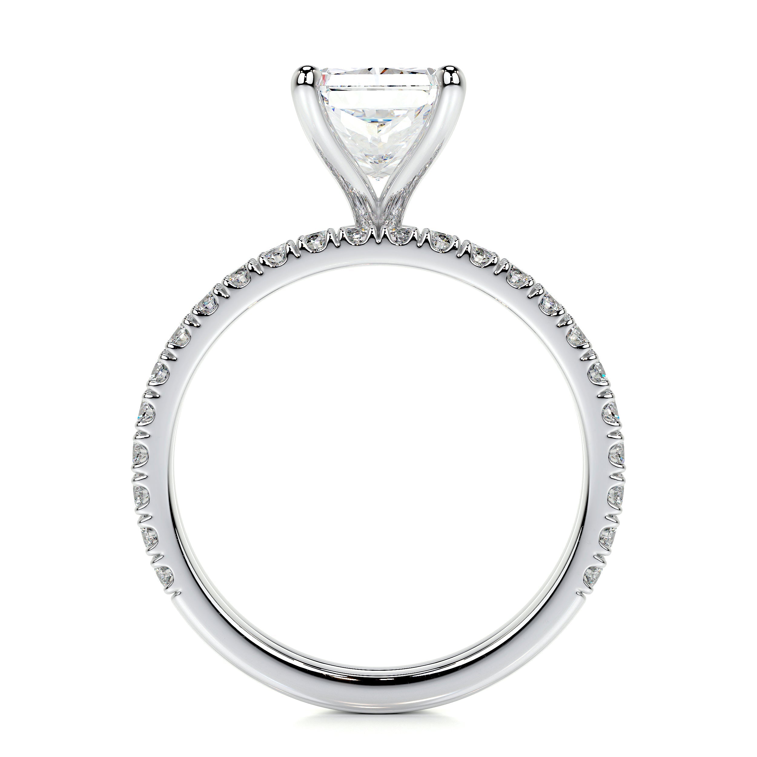 Audrey Lab Grown Diamond Bridal Set (2.5 Carat) -14K White Gold