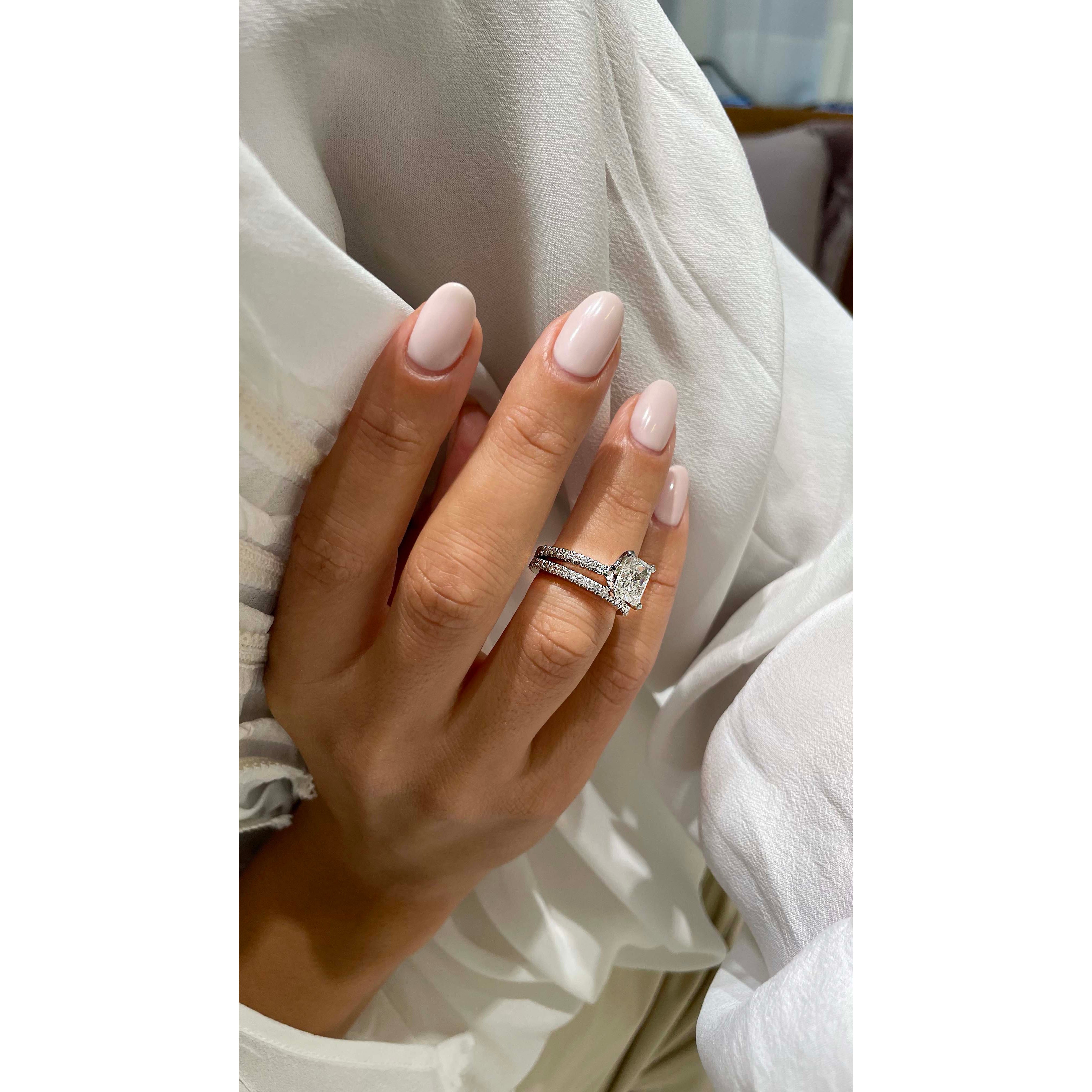 Audrey Diamond Bridal Set -Platinum