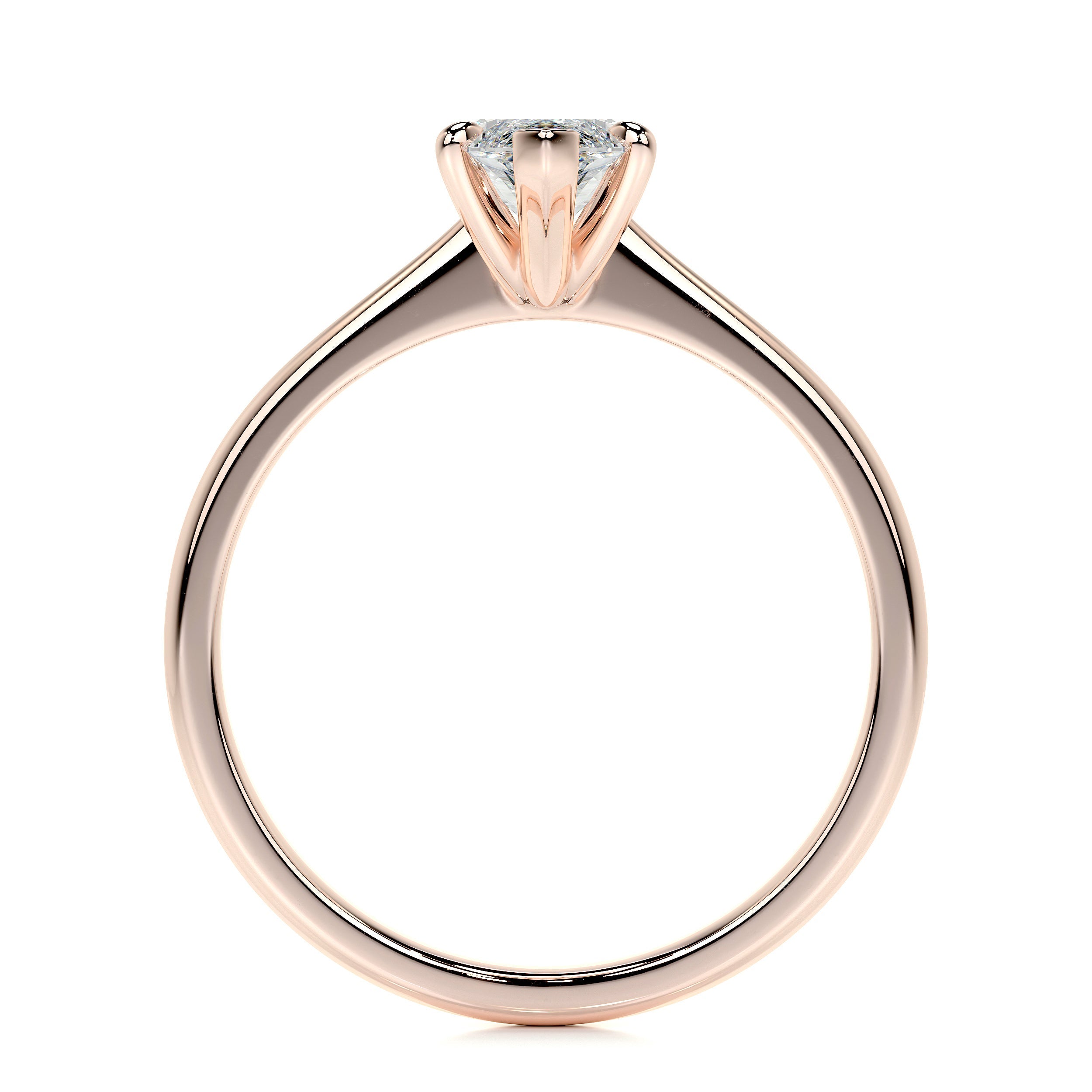 Samantha Lab Grown Diamond Ring -14K Rose Gold