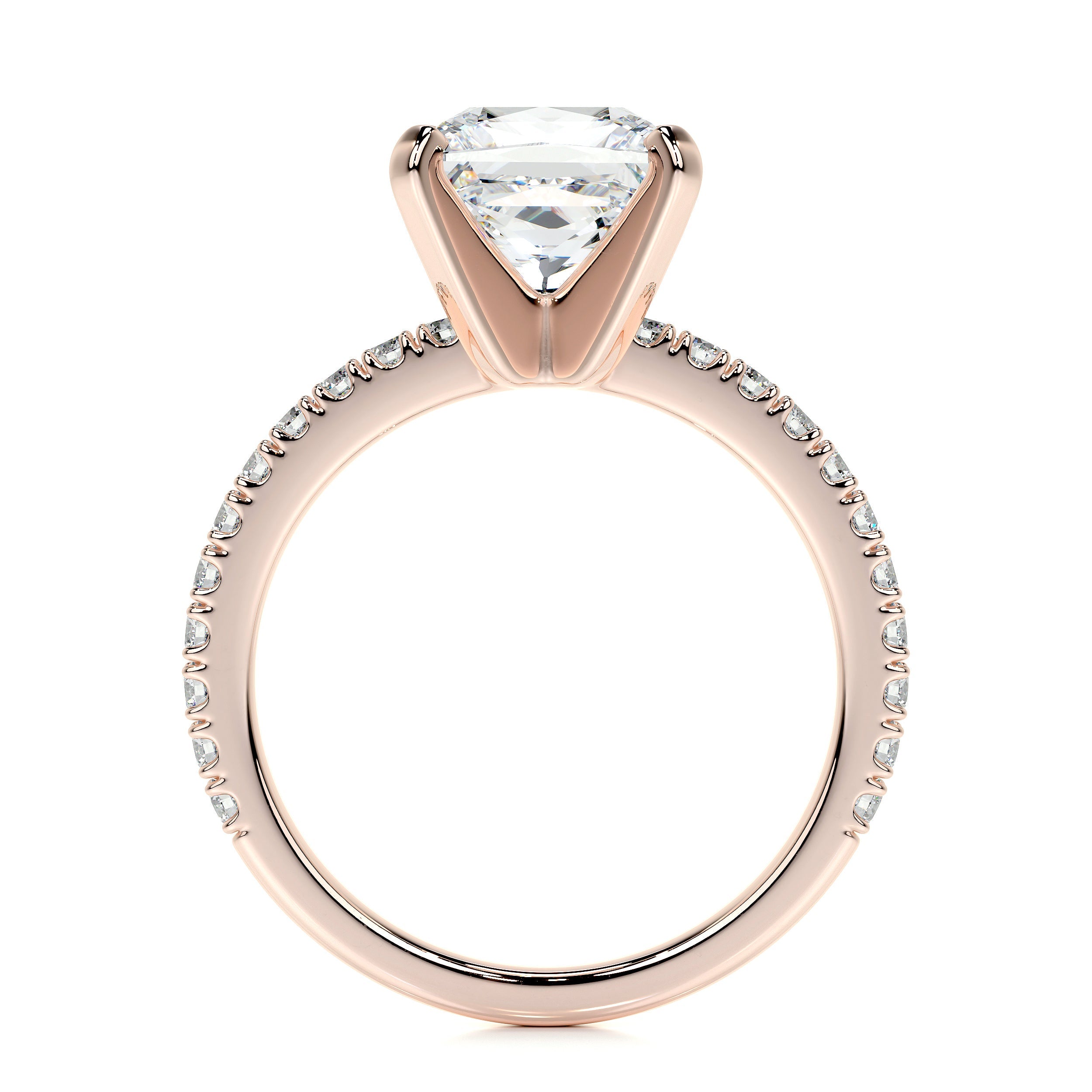 Stephanie Lab Grown Diamond Ring -14K Rose Gold