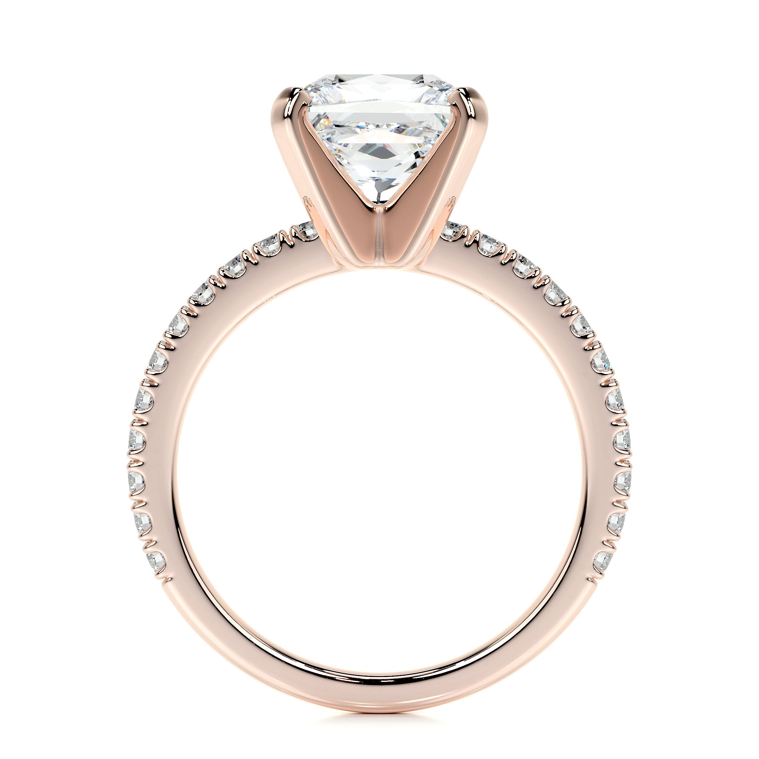 Stephanie Lab Grown Diamond Ring -14K Rose Gold