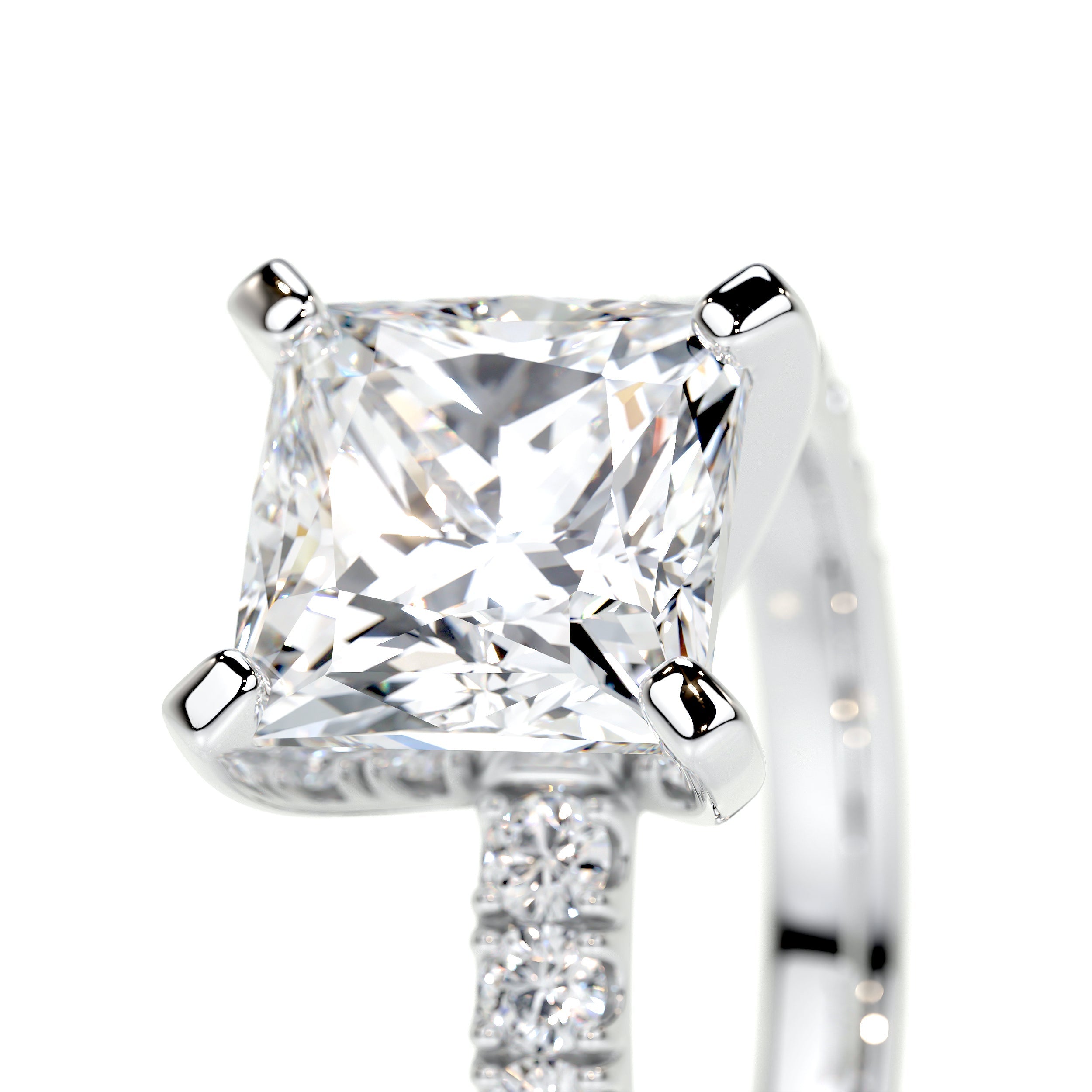 Blair Lab Grown Diamond Ring   (2.5 Carat) -18K White Gold
