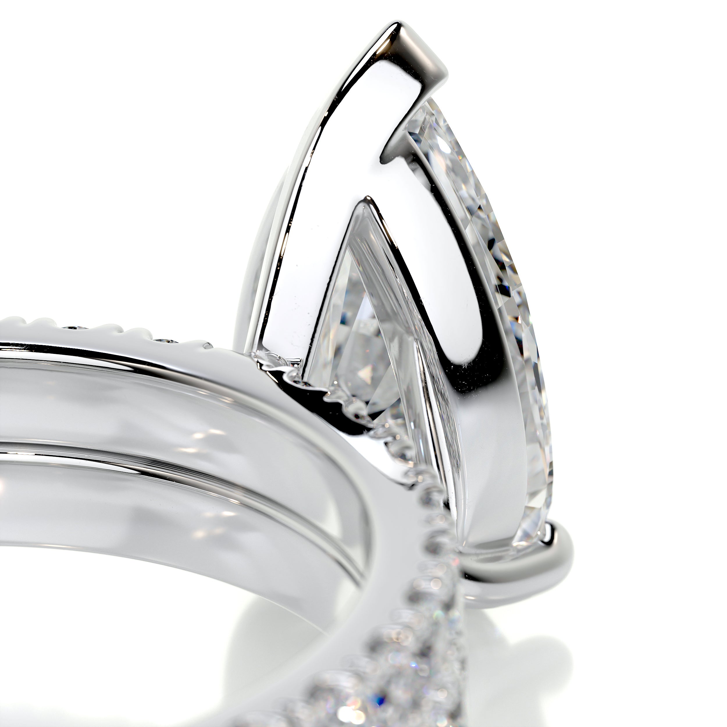 Stephanie Diamond Bridal Set -18K White Gold