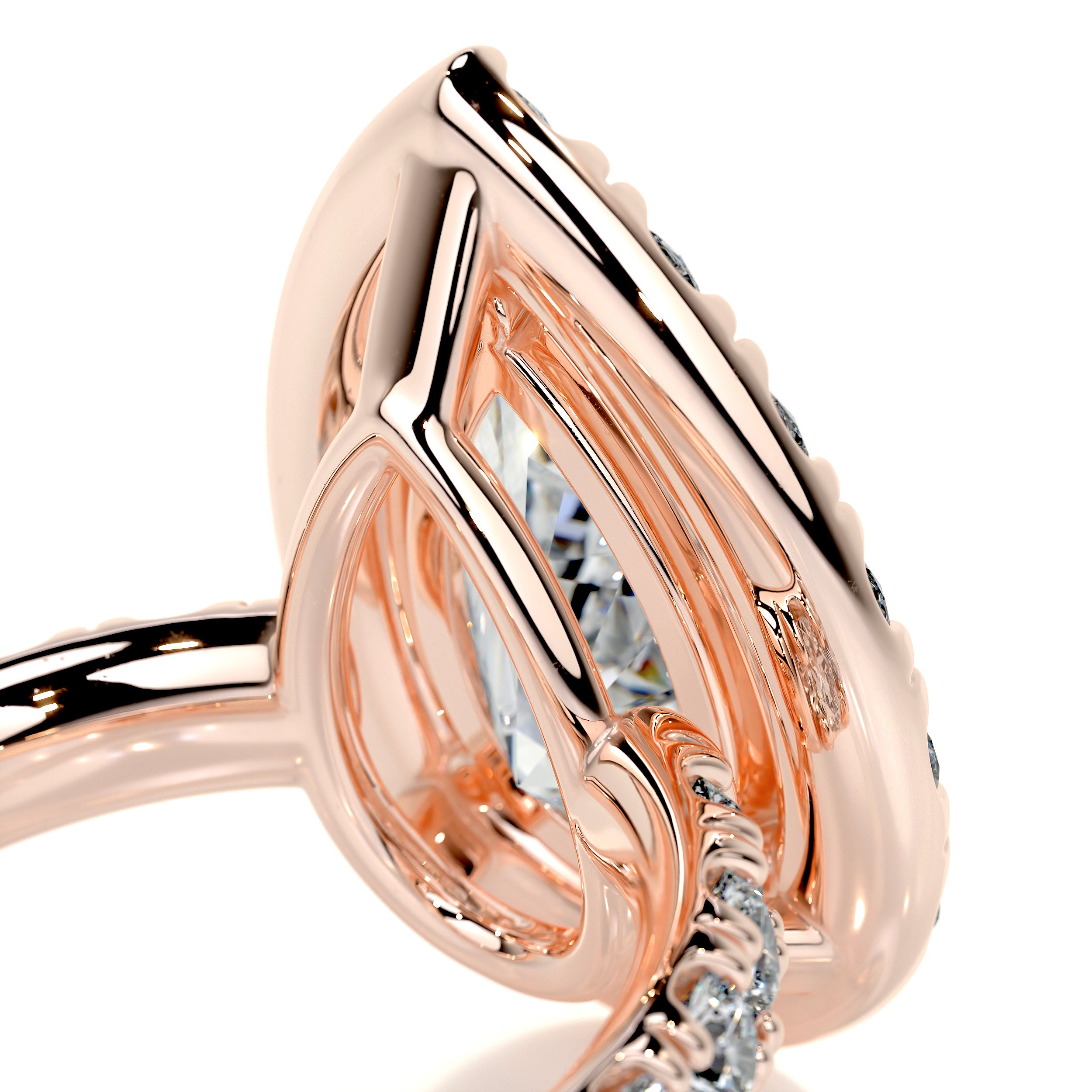 Maya Diamond Engagement Ring -14K Rose Gold
