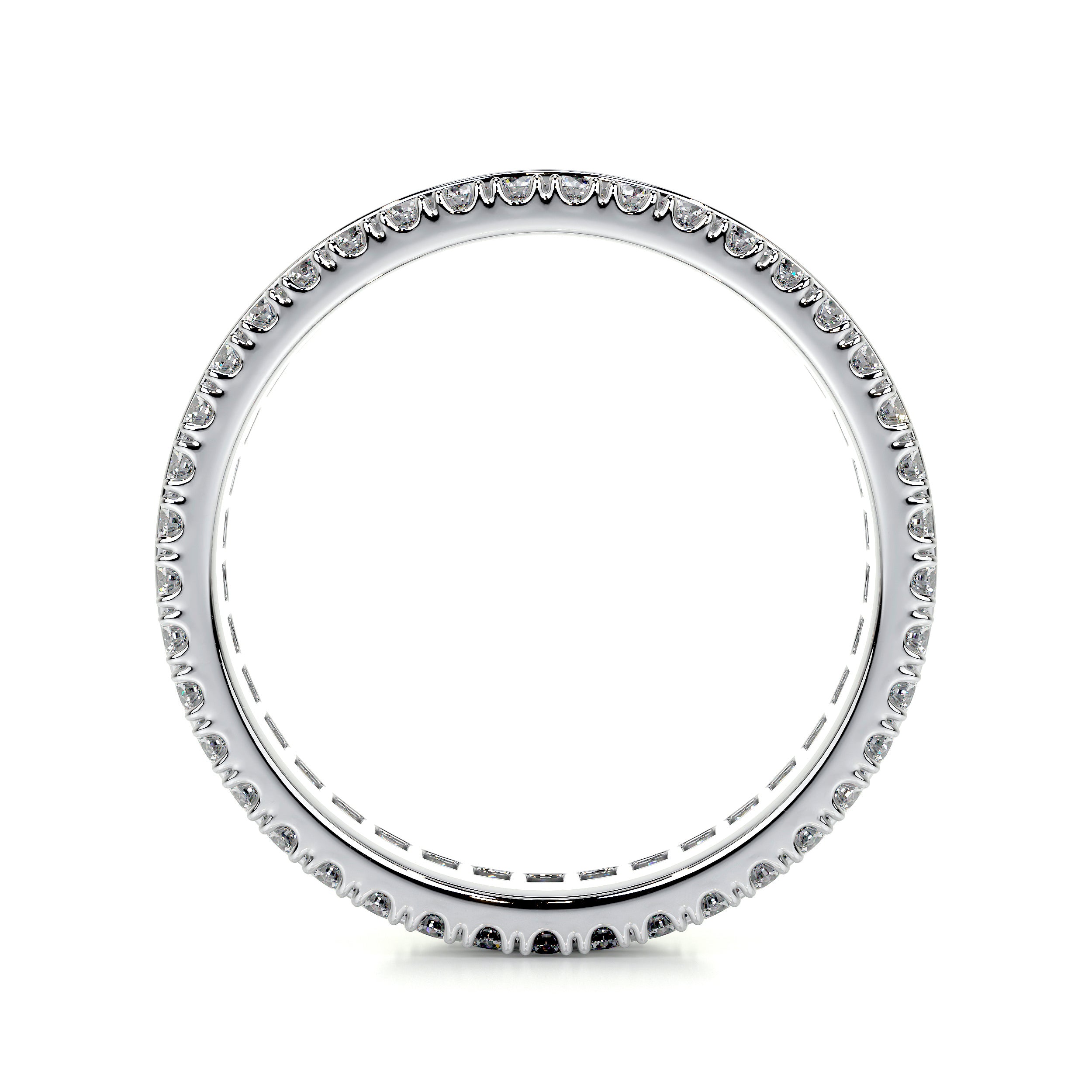 Paige Lab Grown Eternity Wedding Ring (4 Carat) -14K White Gold