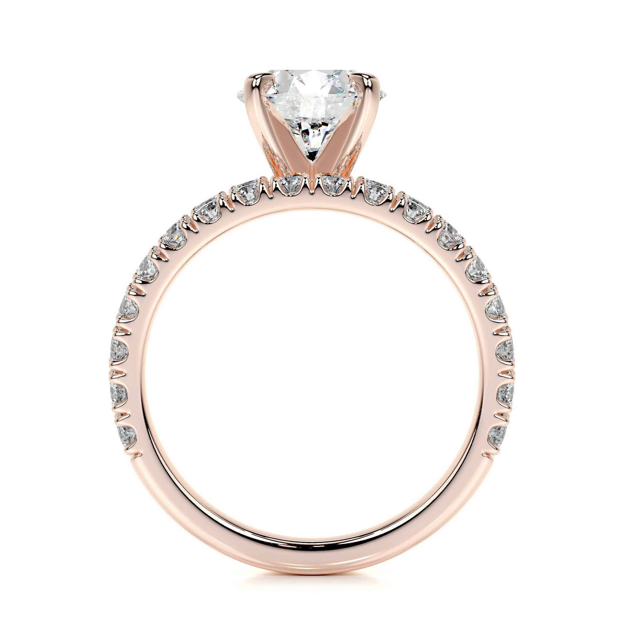 Alison Lab Grown Diamond Bridal Set (2.5 Carat) -14K Rose Gold