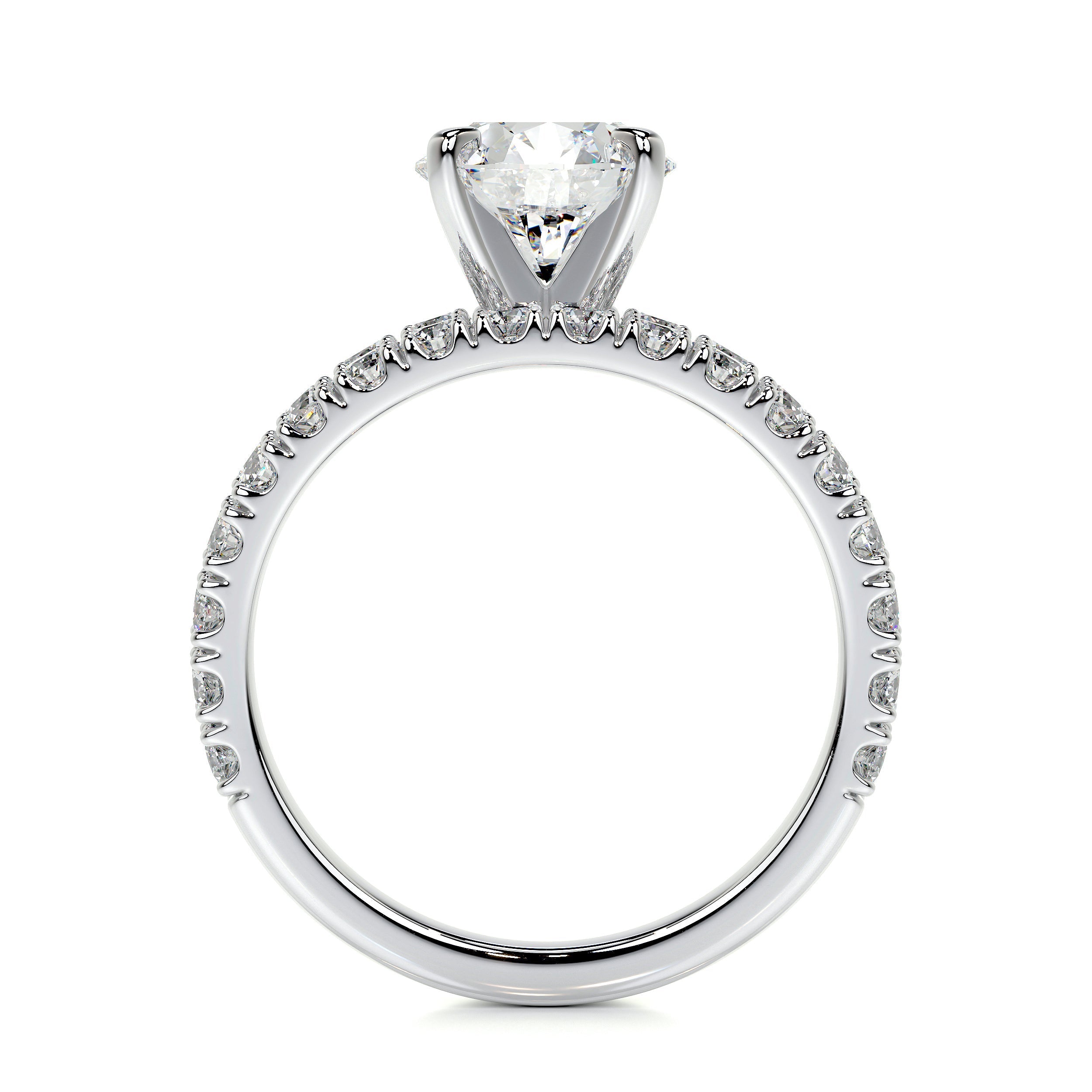Alison Lab Grown Diamond Bridal Set   (2.5 Carat) -14K White Gold