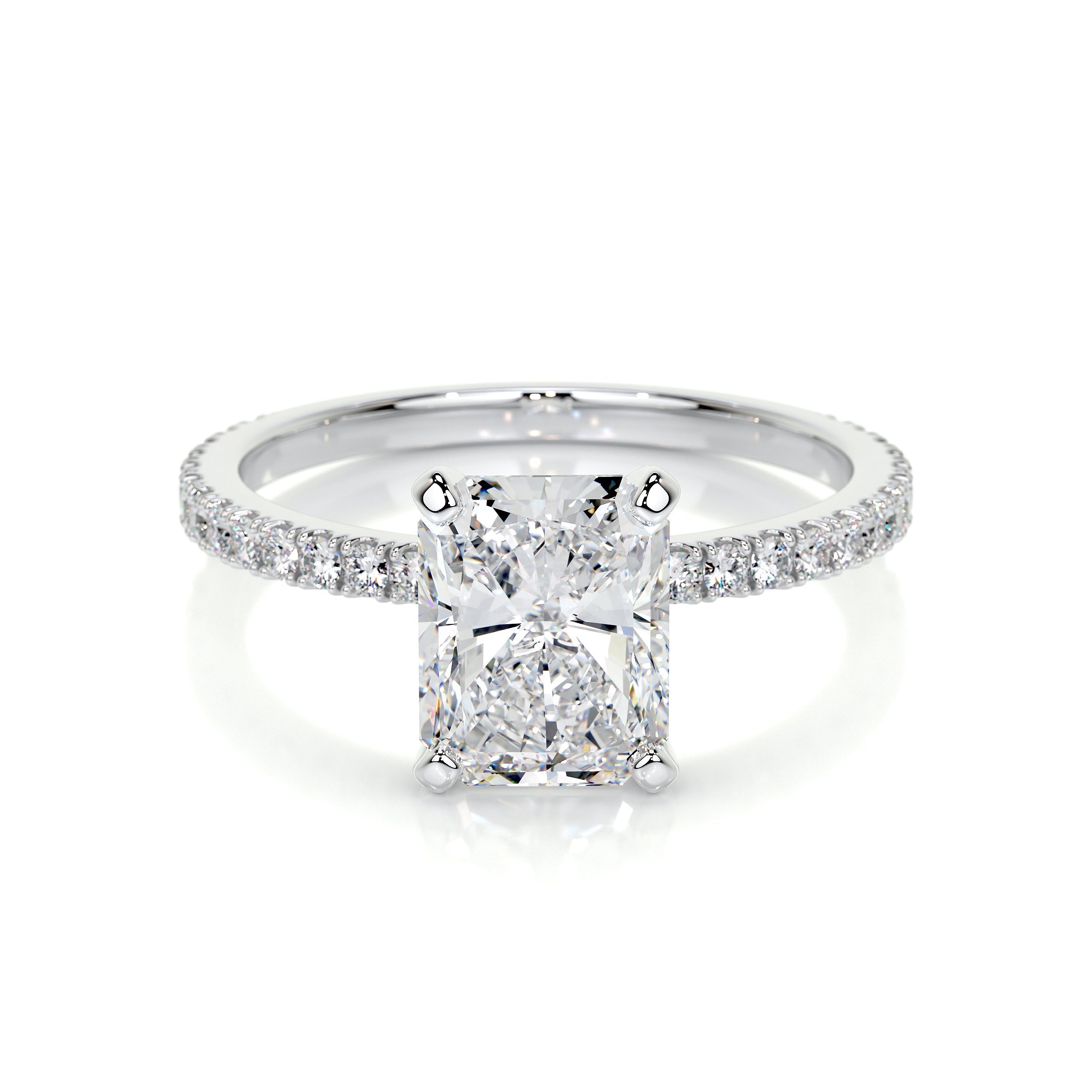 Audrey Lab Grown Diamond Ring   (2.3 Carat) -Platinum