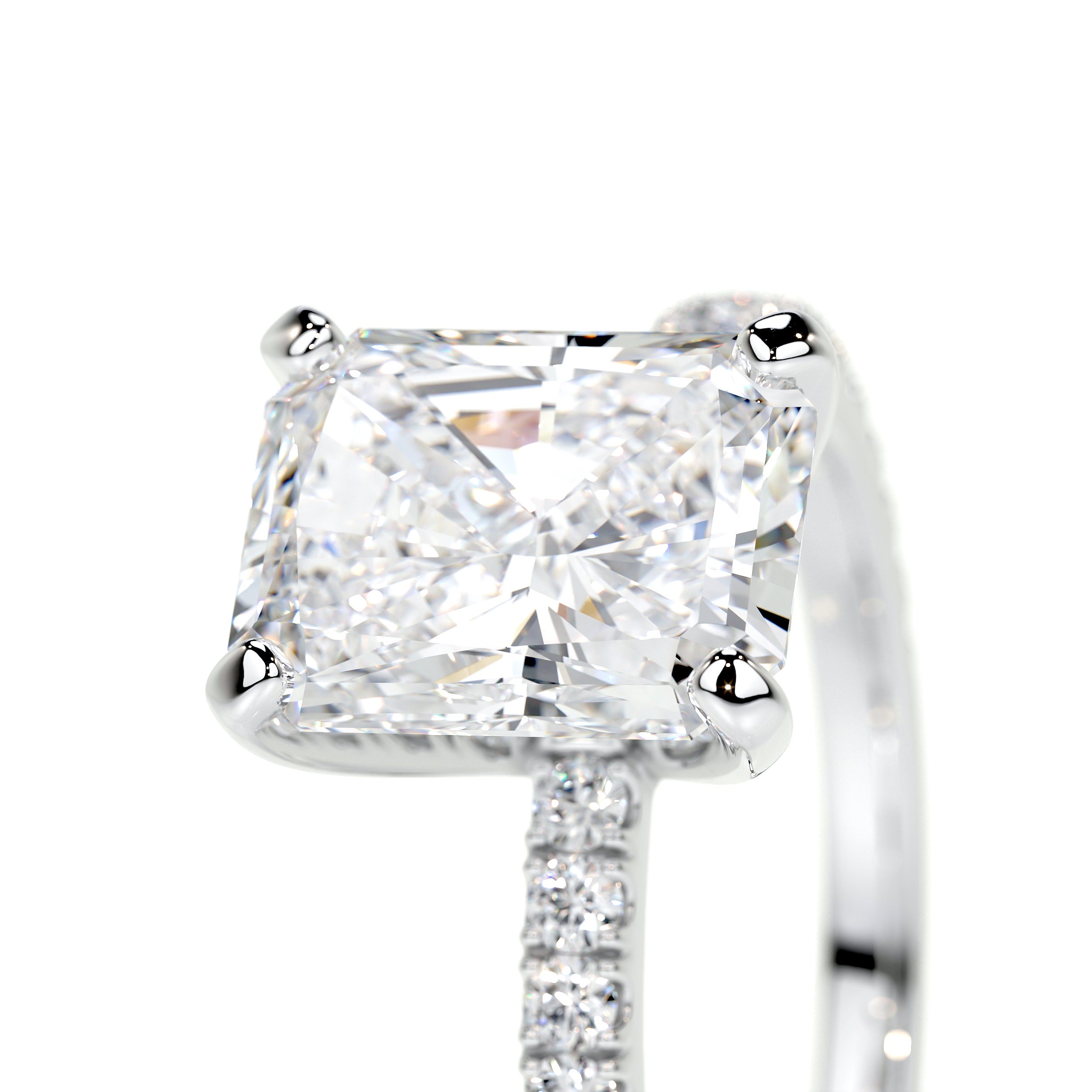 Audrey Lab Grown Diamond Ring   (2.3 Carat) -Platinum