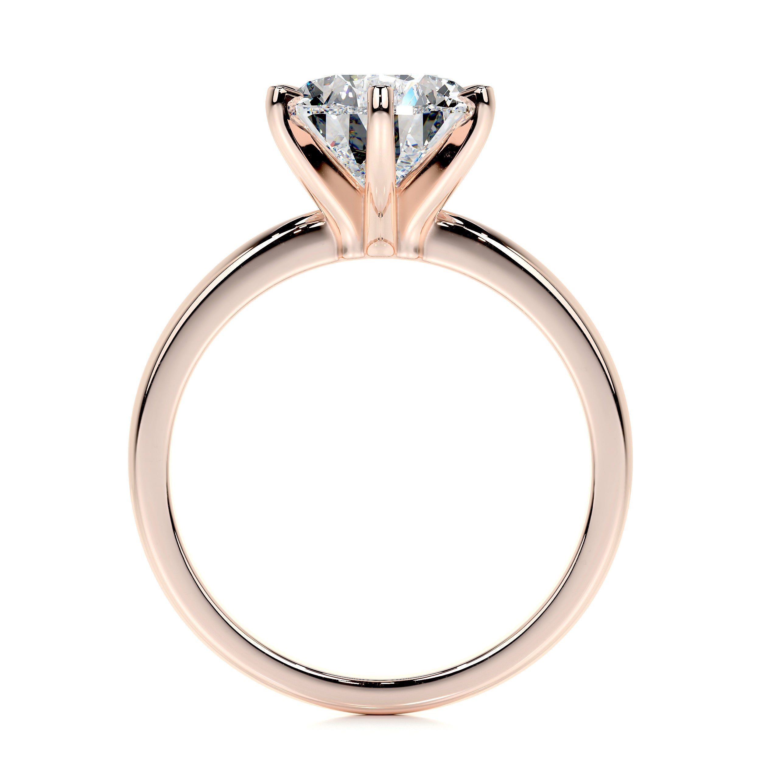 Adaline Lab Grown Diamond Ring (1 Carat) -14K Rose Gold