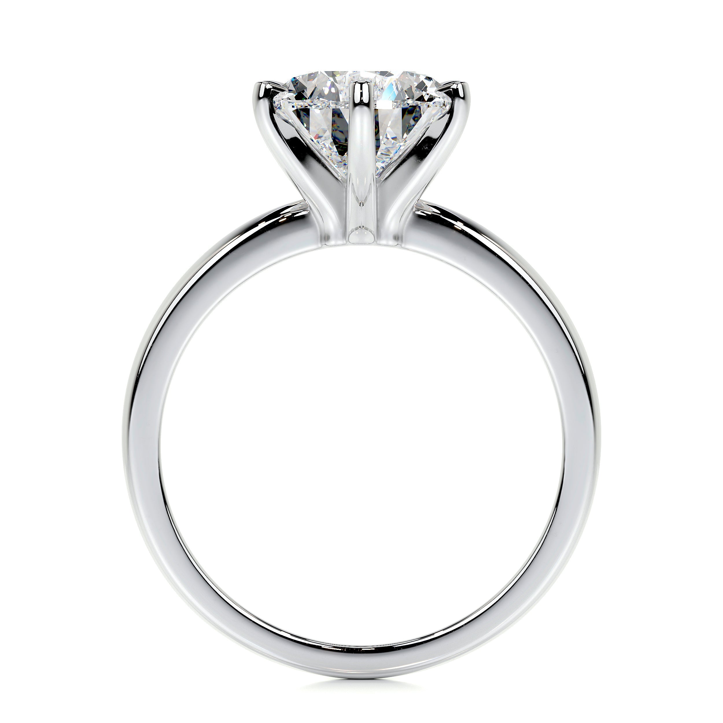 Adaline Lab Grown Diamond Ring (1 Carat) -14K White Gold