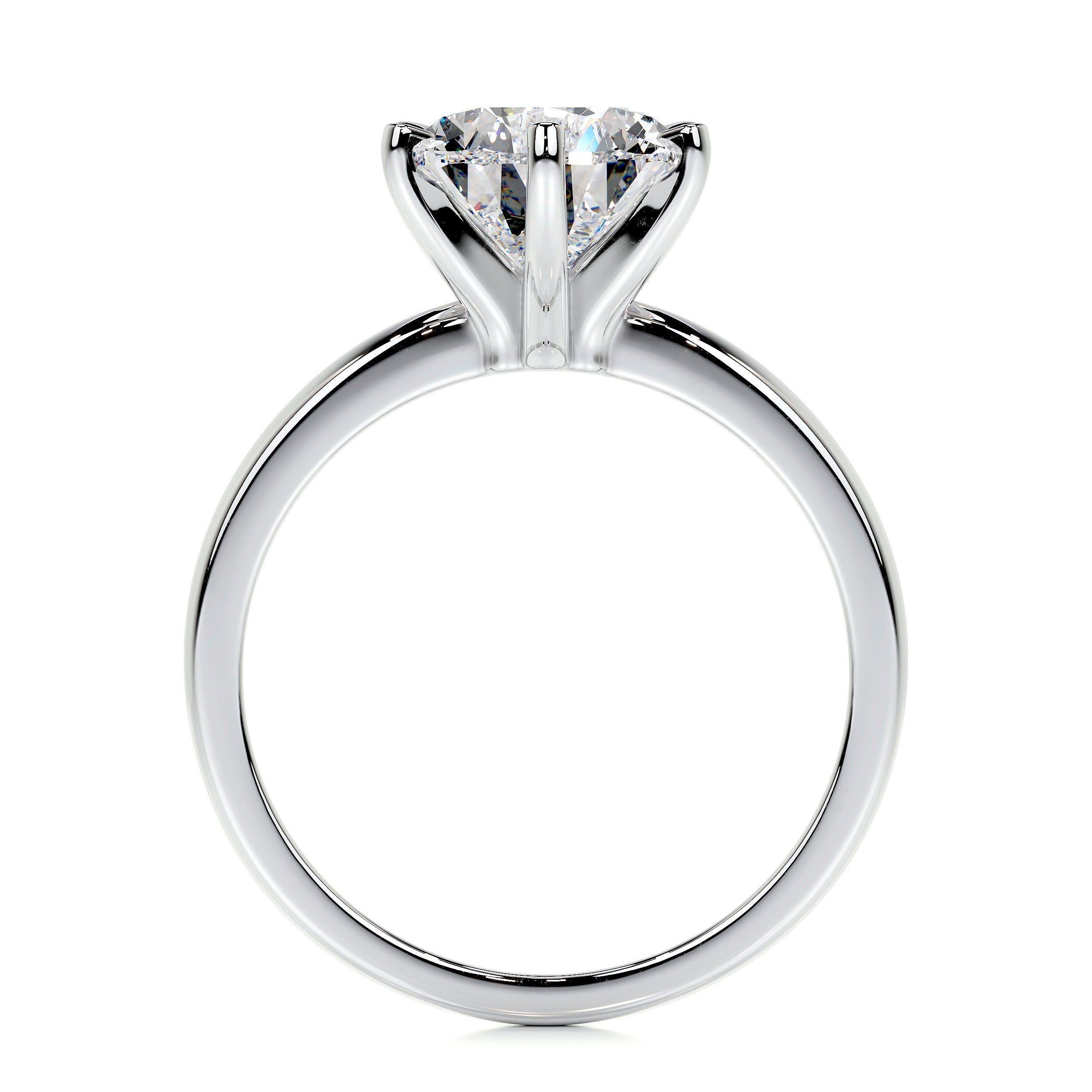 Adaline Lab Grown Diamond Ring   (1 Carat) -14K White Gold