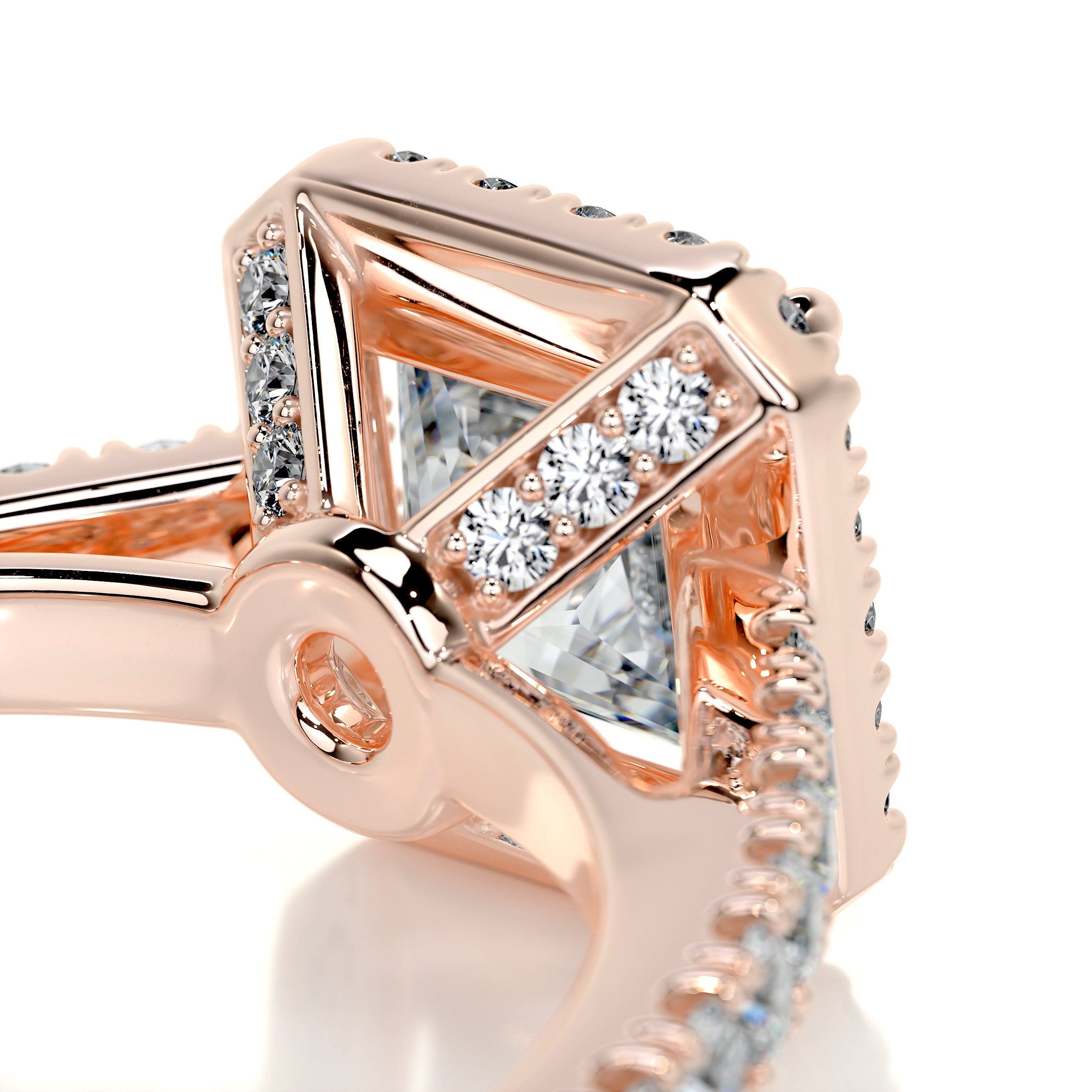 Selena Diamond Engagement Ring -14K Rose Gold