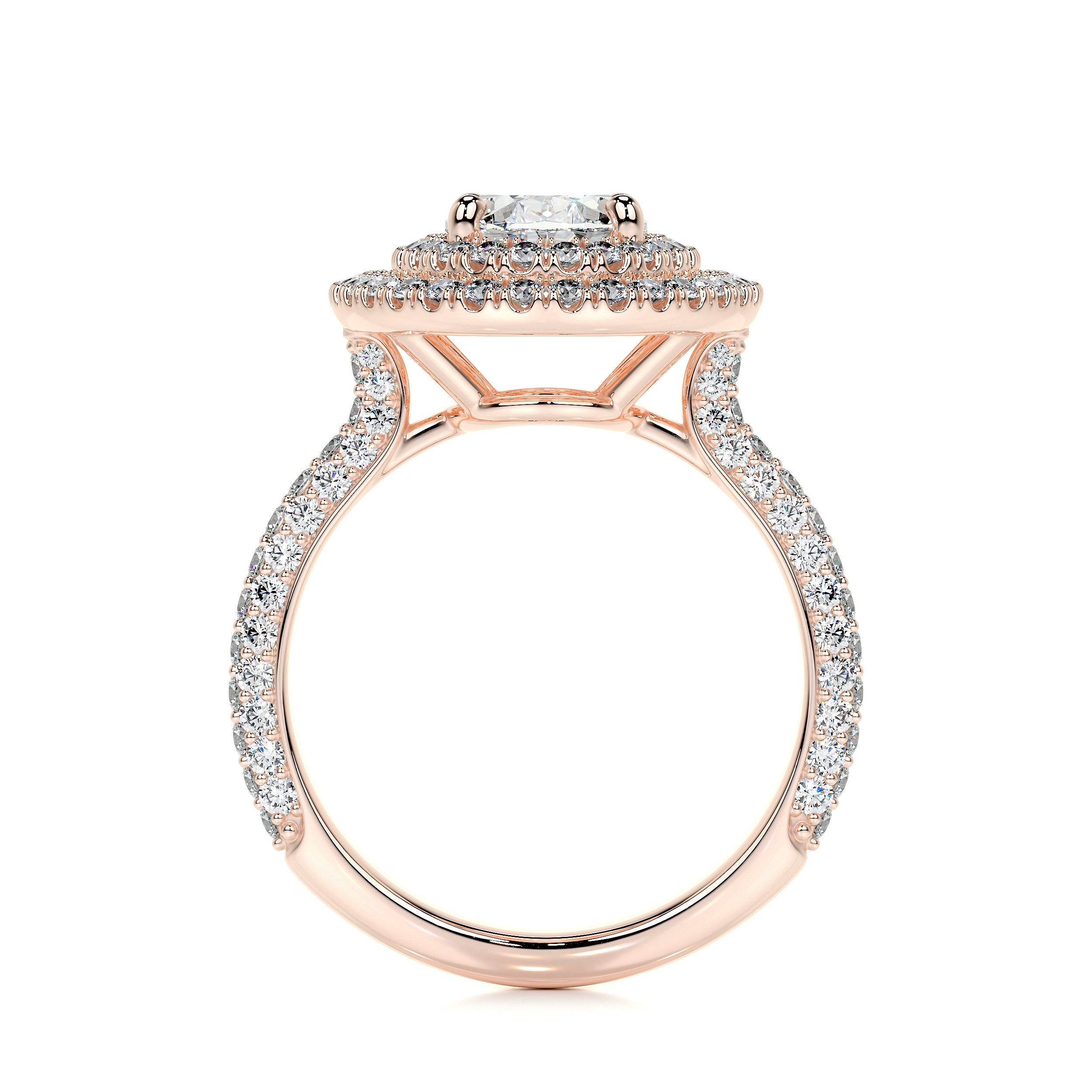 Nora Lab Grown Diamond Ring   (2.35 Carat) -14K Rose Gold