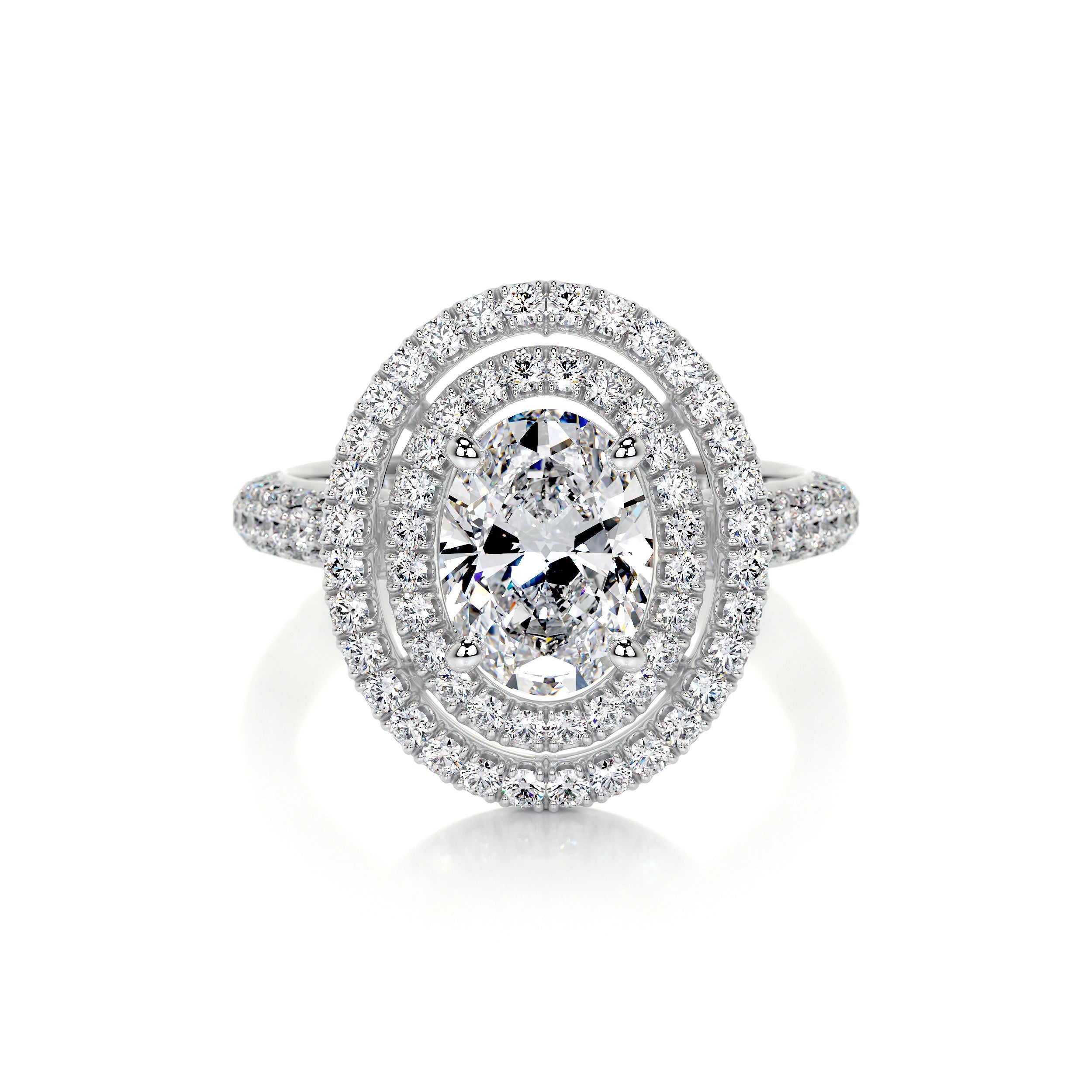 Nora Lab Grown Diamond Ring   (2.35 Carat) -14K White Gold