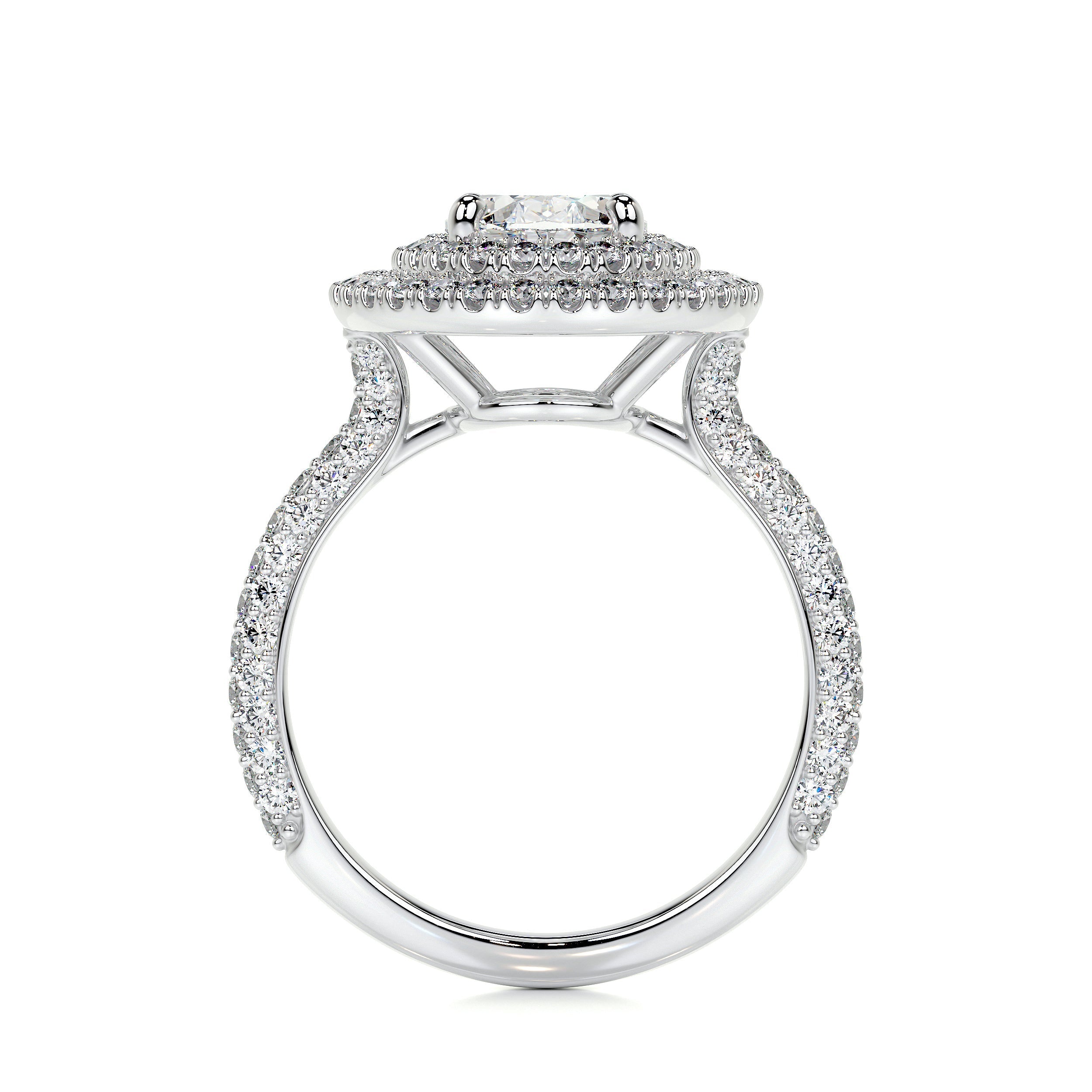 Nora Lab Grown Diamond Ring   (2.35 Carat) -14K White Gold