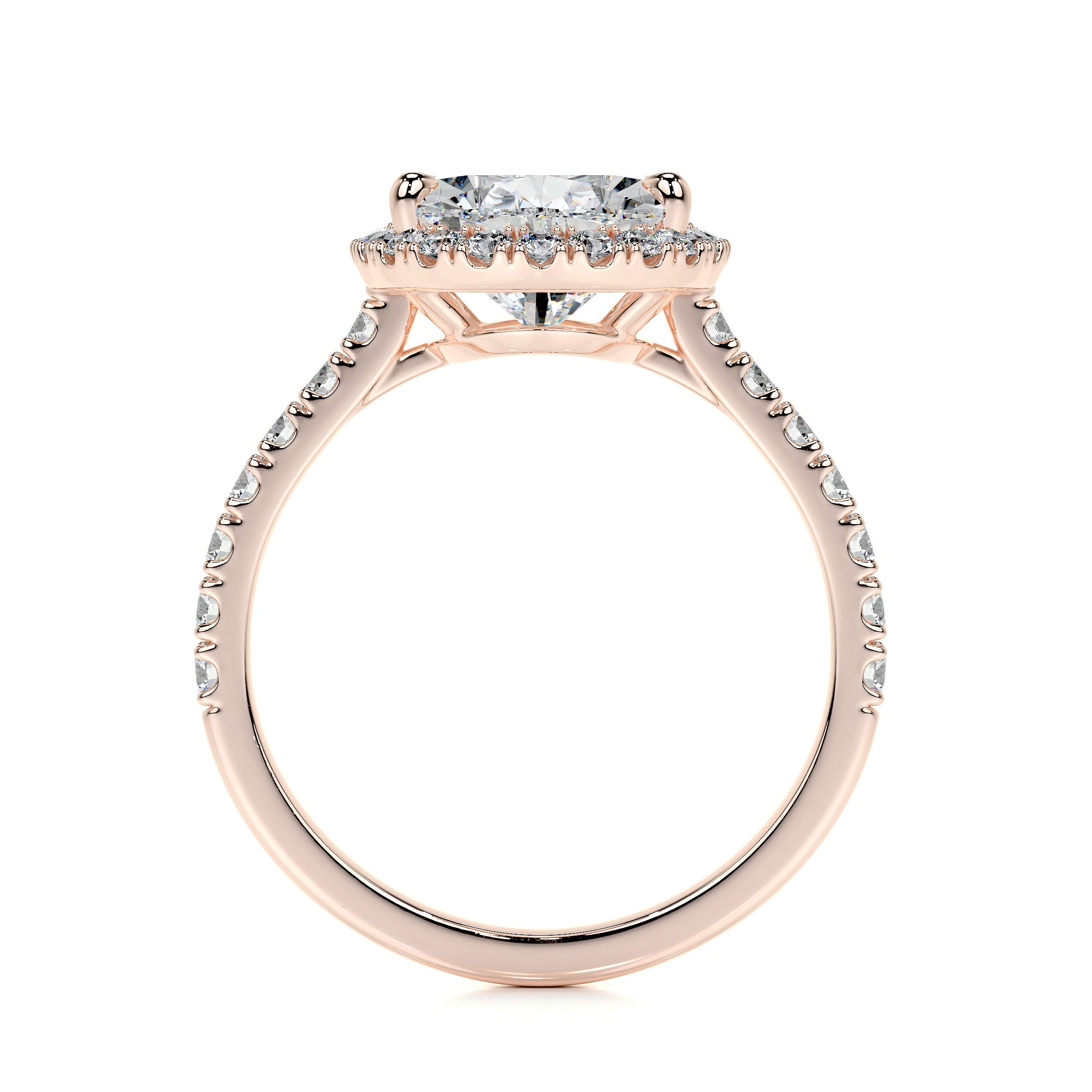 Sophia Lab Grown Diamond Ring -14K Rose Gold