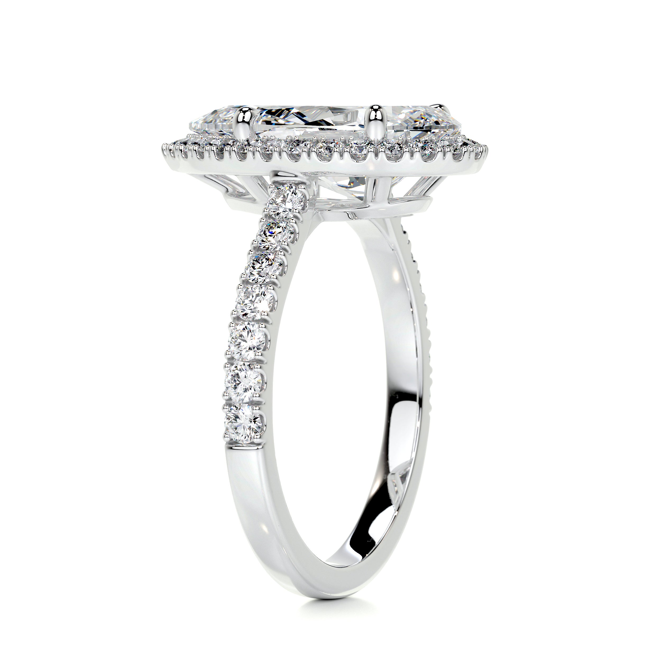 Sophia Diamond Engagement Ring -18K White Gold