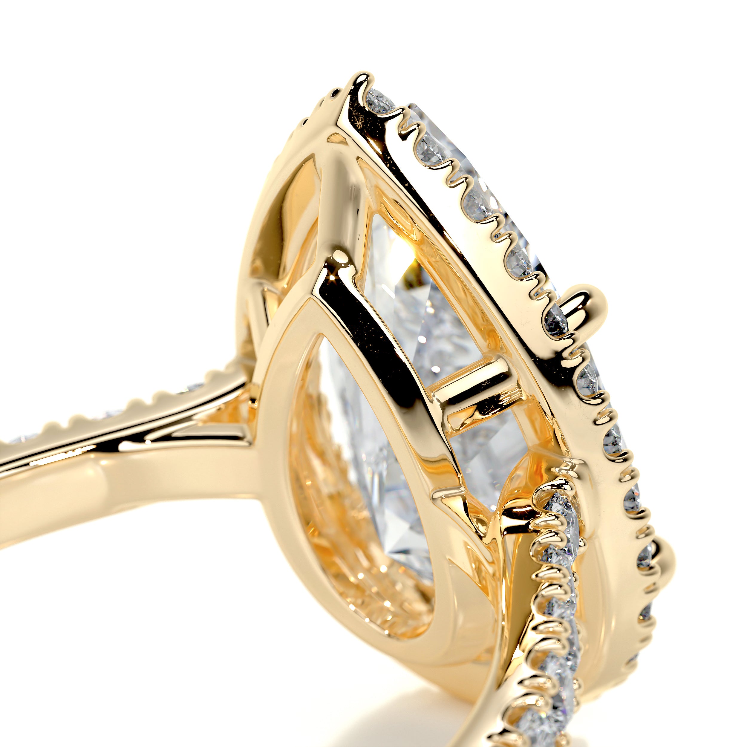 Sophia Diamond Engagement Ring -18K Yellow Gold