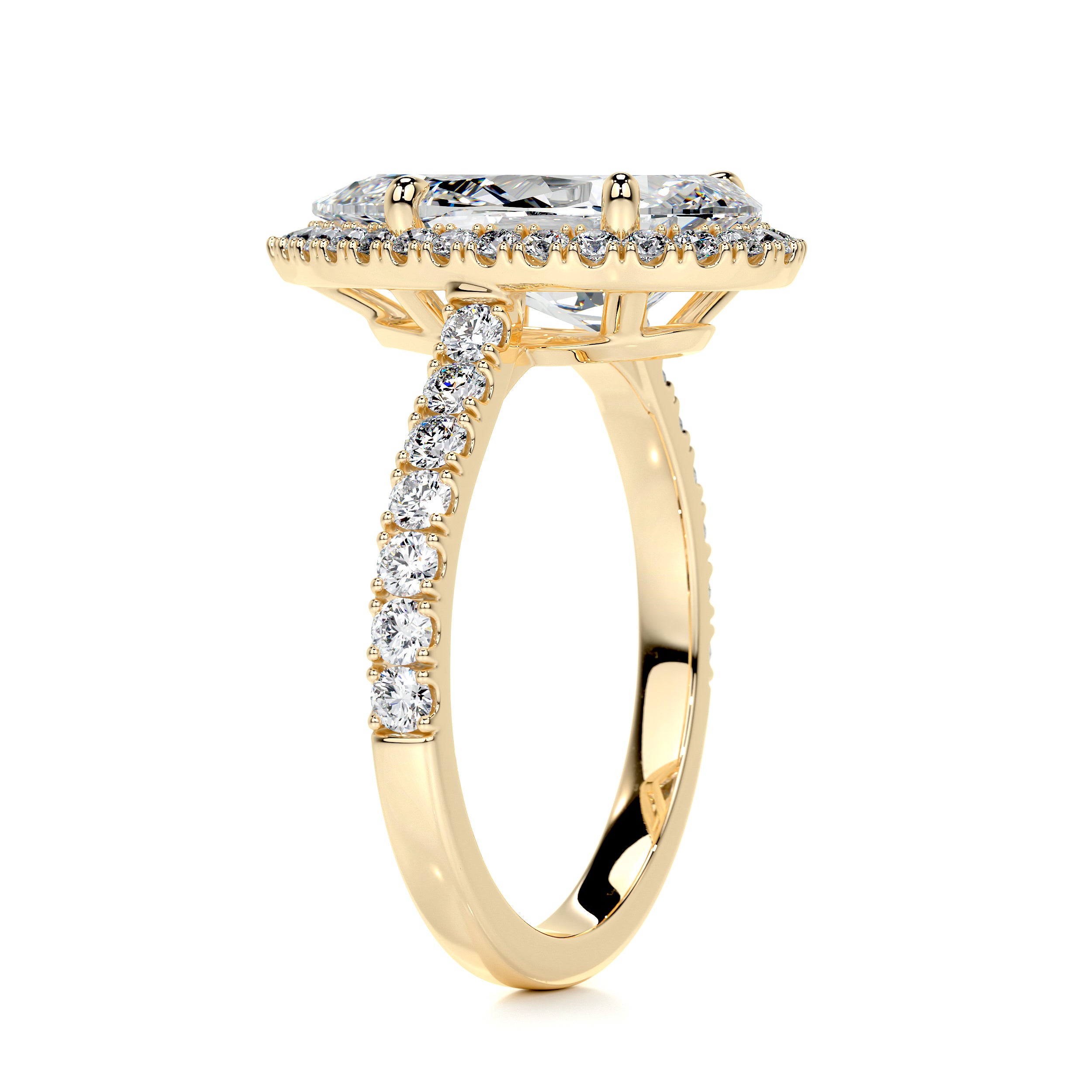 Sophia Diamond Engagement Ring -18K Yellow Gold