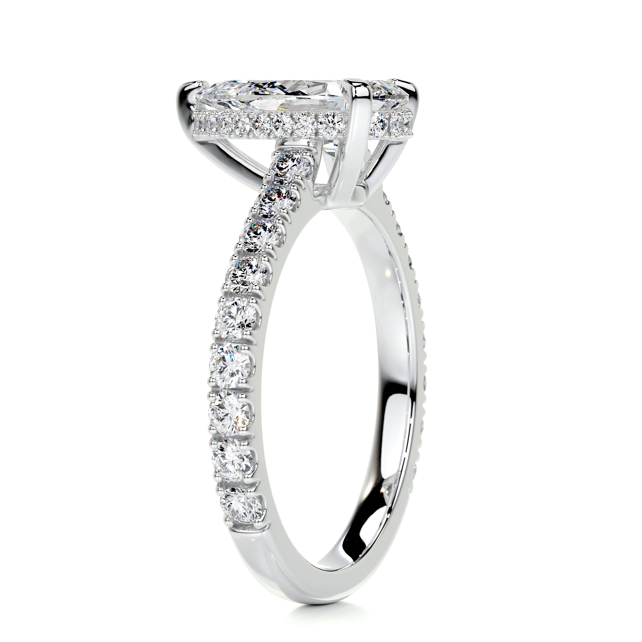 Mia Diamond Engagement Ring -Platinum